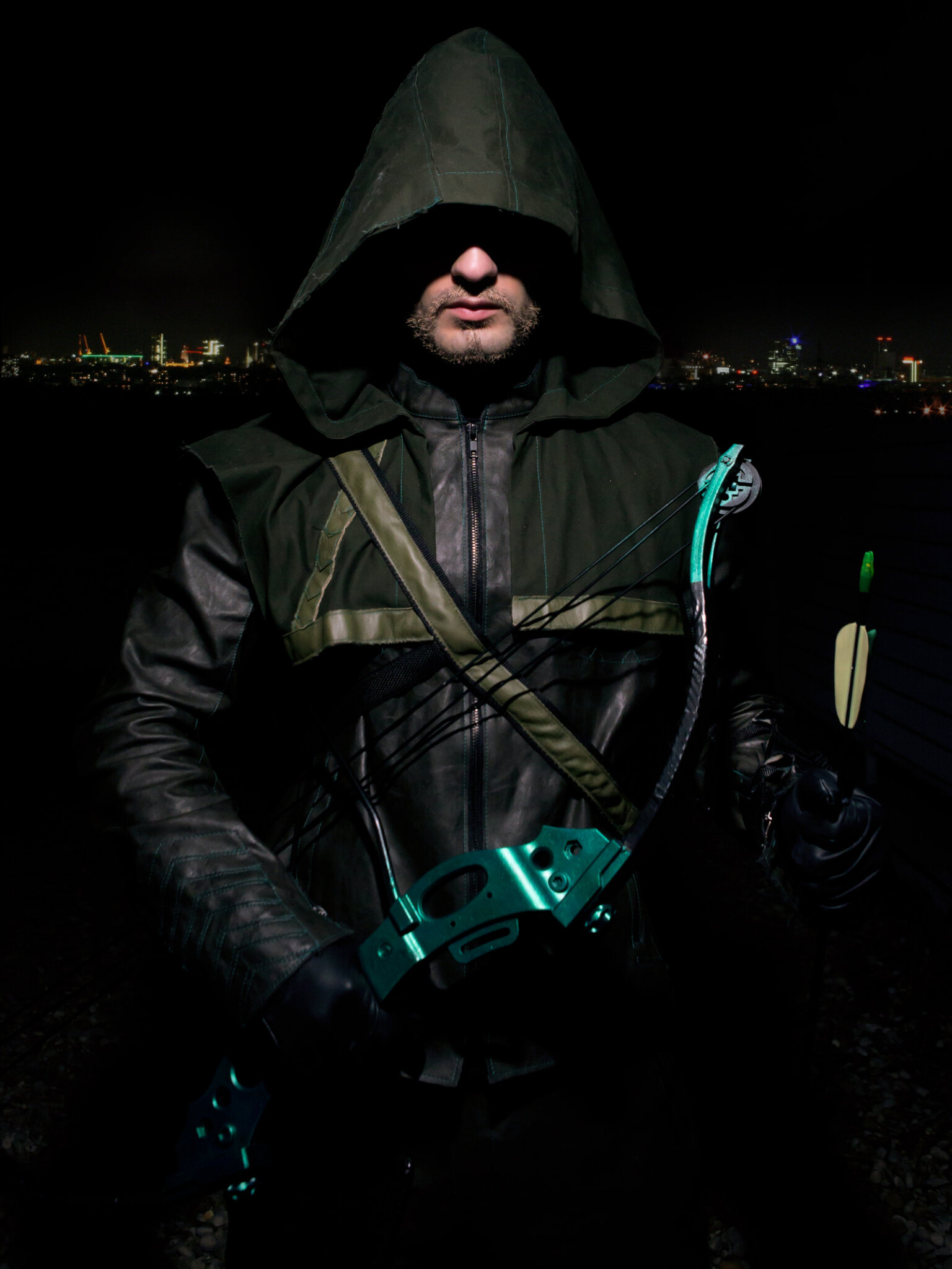 Green Arrow comics, Arrow official preview, Oliver Queen cosplay, 1600x2400, 1540x2050 HD Phone