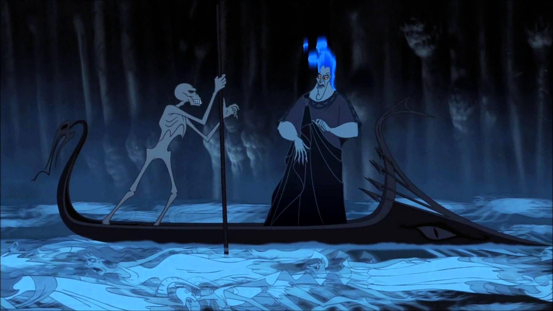 Disney villain, Hades the Underworld god, Fiery underworld, Battle for Olympus, 1920x1080 Full HD Desktop