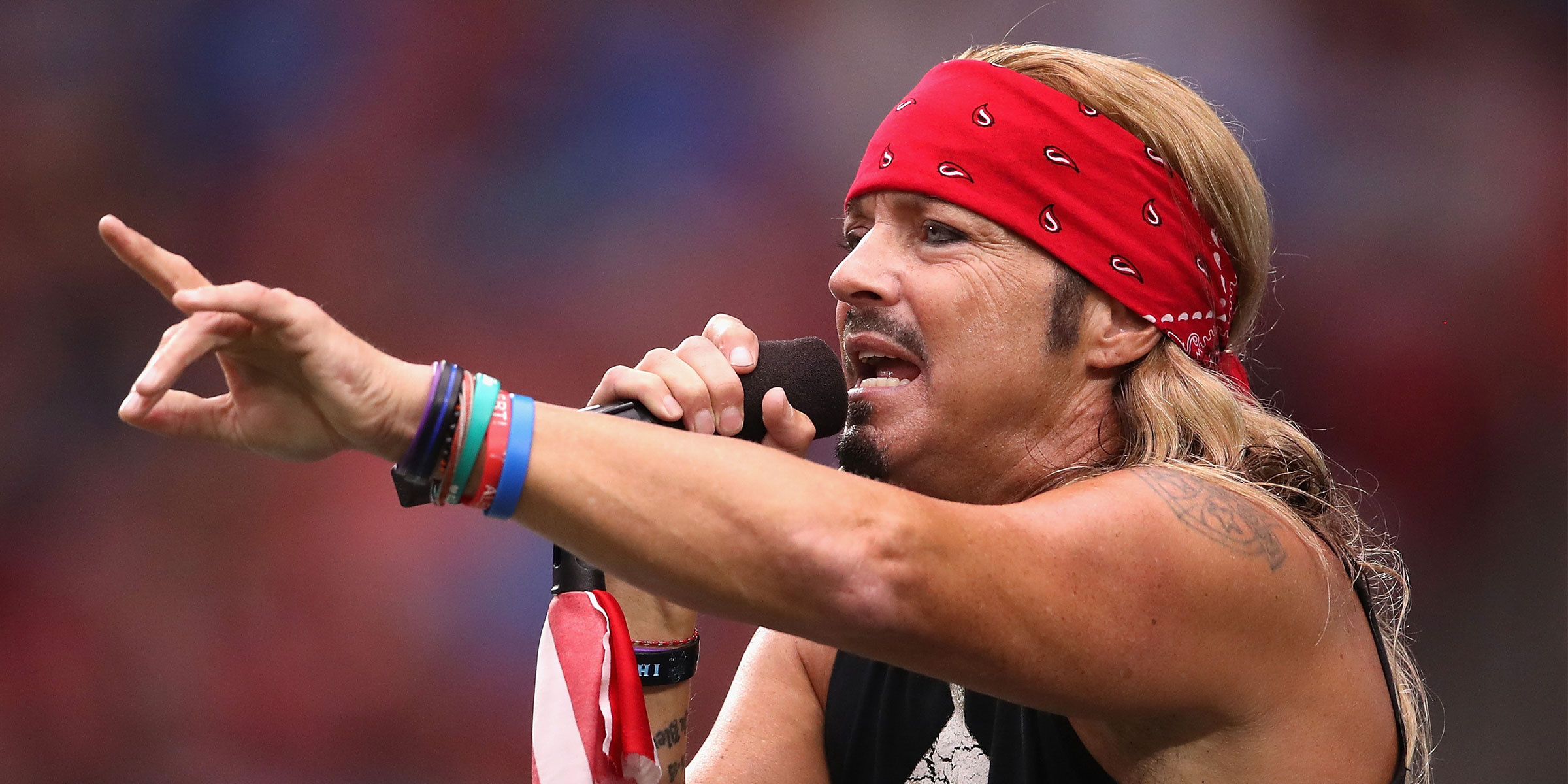 Poison, Bret Michaels hospitalized, Nashville concert cancellation, 2400x1200 Dual Screen Desktop