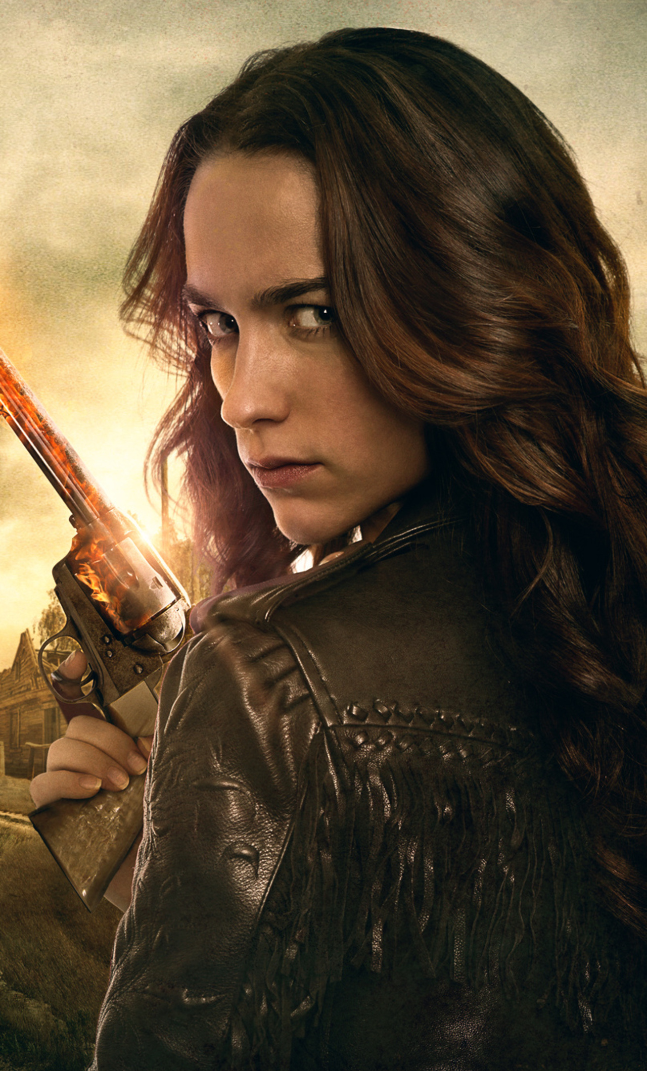 Wynonna Earp, TV series, Melanie Scrofano, Stunning wallpapers, 1280x2120 HD Phone