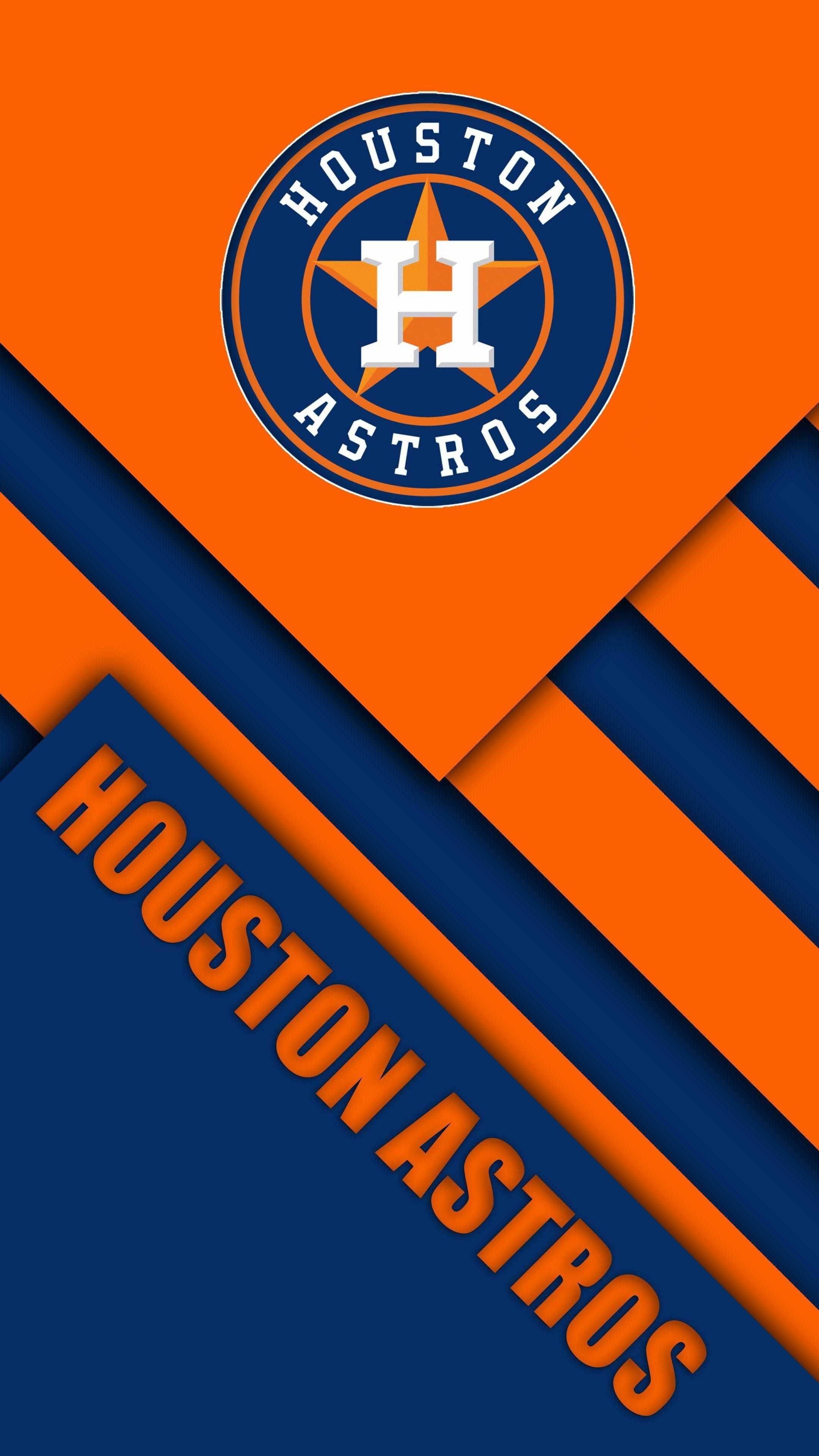 MLB wallpapers, Sports team, Astros logo, Baseball, 2160x3840 4K Phone