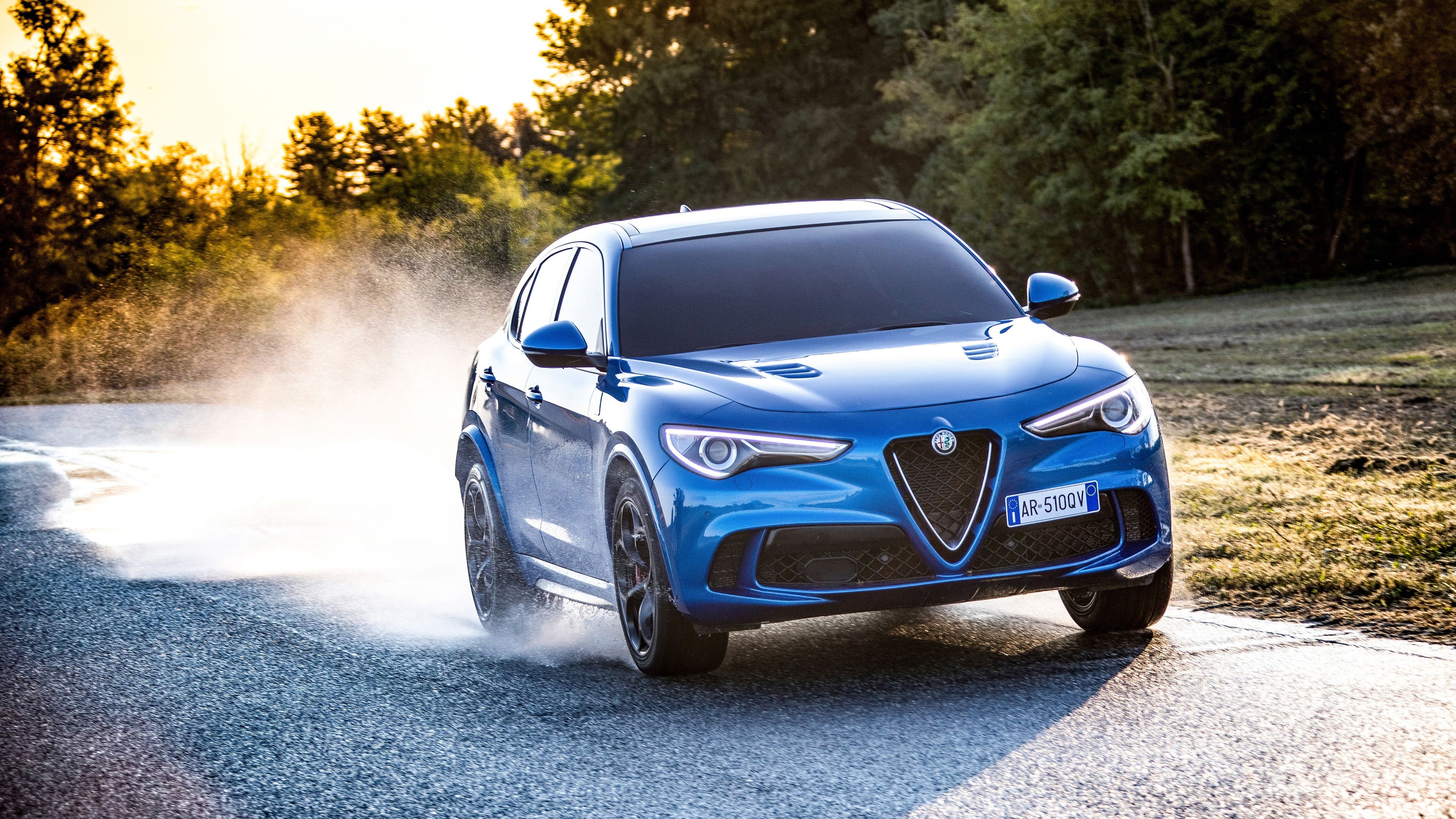 Stelvio Quadrifoglio, Alfa Romeo Wallpaper, 3840x2160 4K Desktop