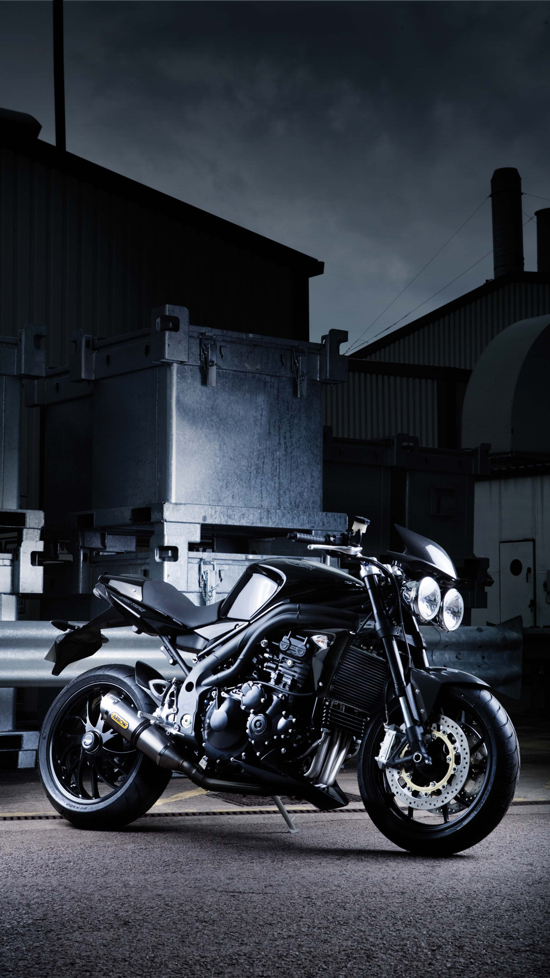 Triumph Speed Triple, Motorcycle wallpaper, 1080x1920 Full HD Phone