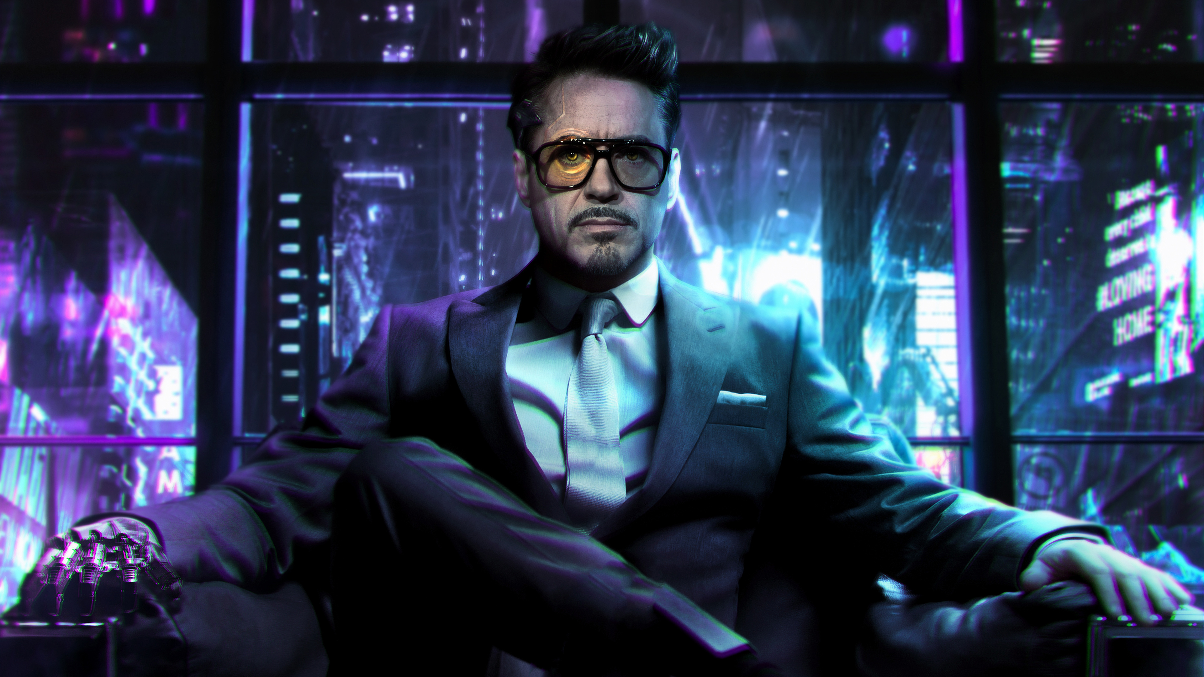 Robert Downey Jr., 4K Ultra HD, Background Image, 3840x2160 4K Desktop