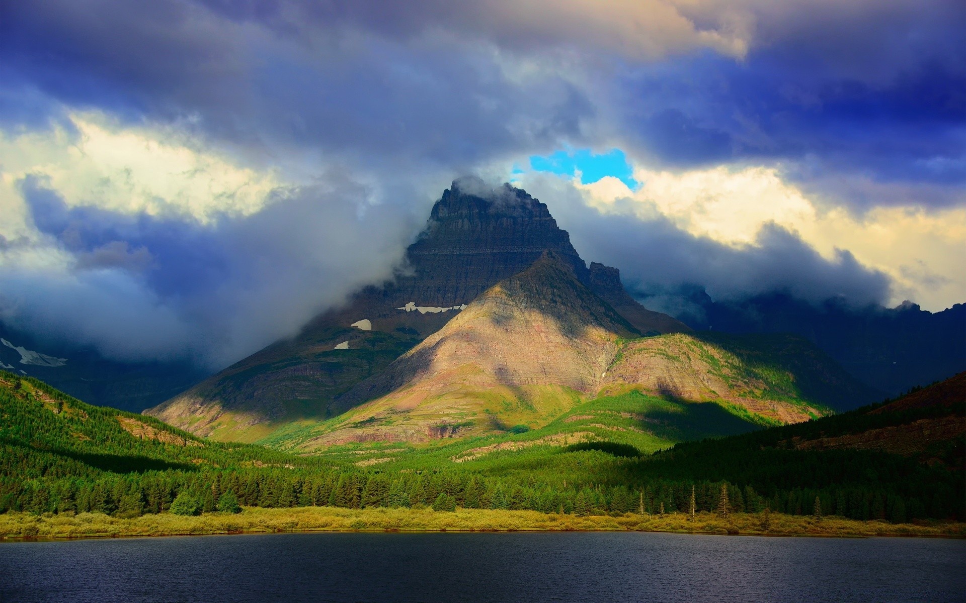 Rocky Mountains, Montana Wallpaper, 1920x1200 HD Desktop