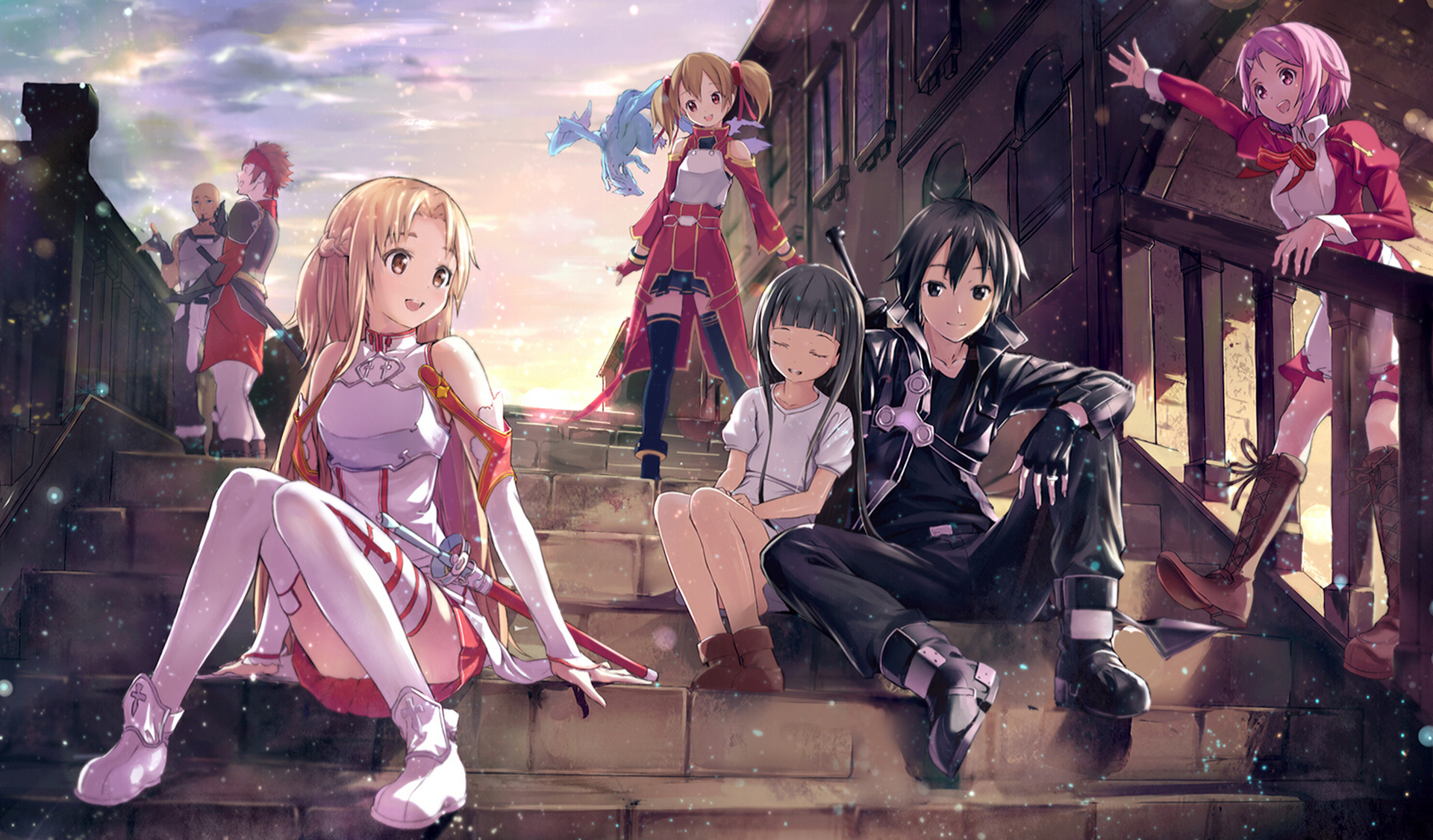 Sword Art Online anime, Stunning wallpapers, Virtual reality, Epic adventures, 1920x1130 HD Desktop