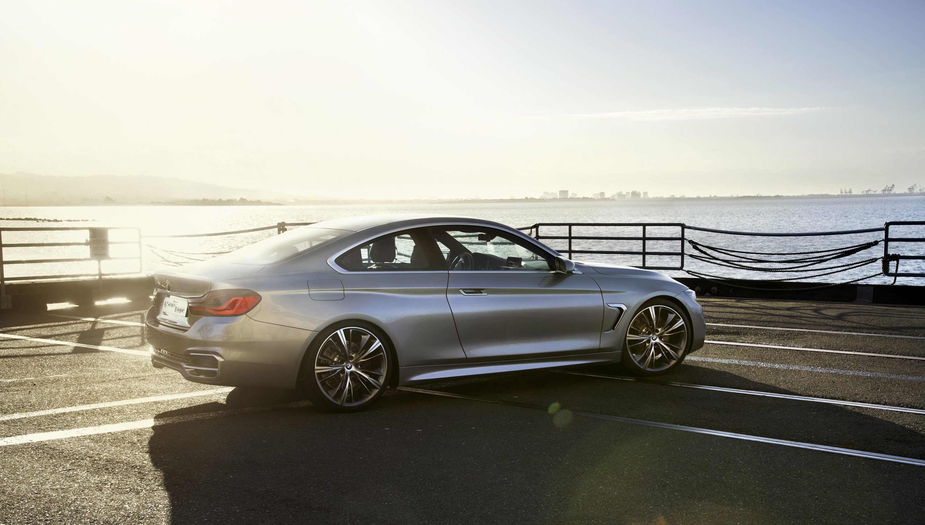 BMW 4 Series Coupe Concept, F32 2012, Concept car, Unique design, 3000x1710 HD Desktop