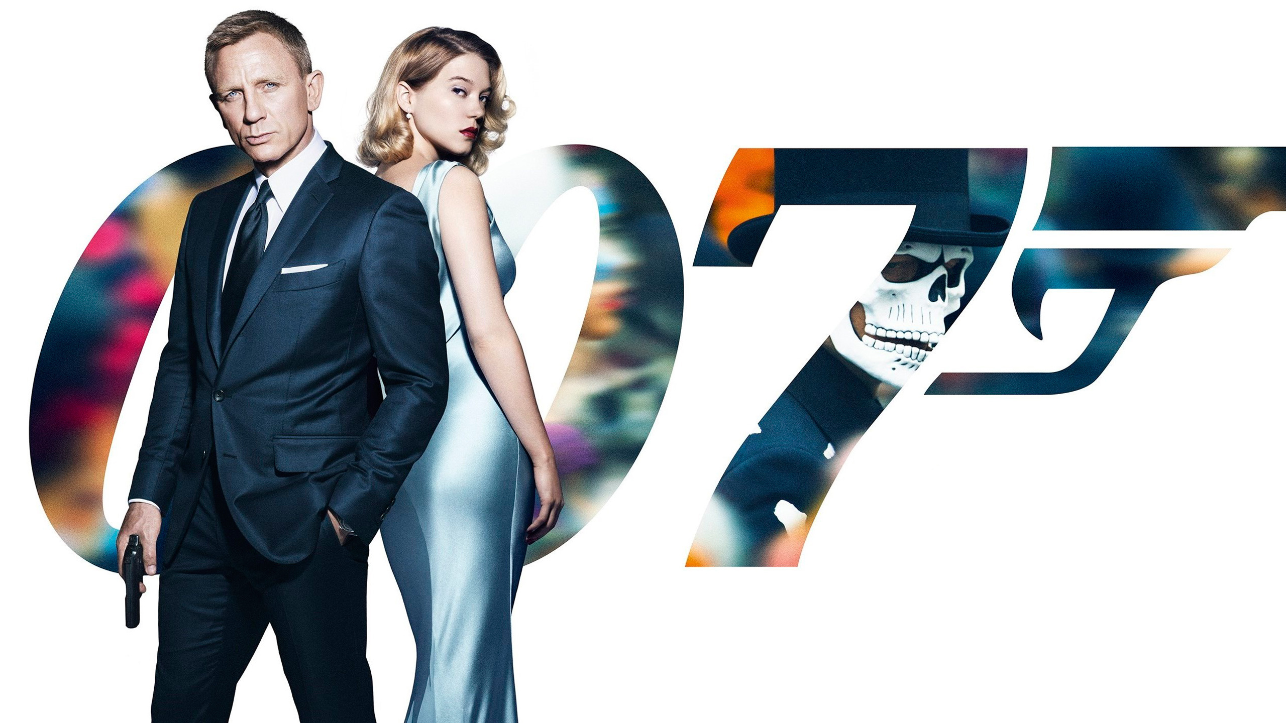 Spectre movie, Exhilarating action, Thrilling espionage, Gripping suspense, 2560x1440 HD Desktop