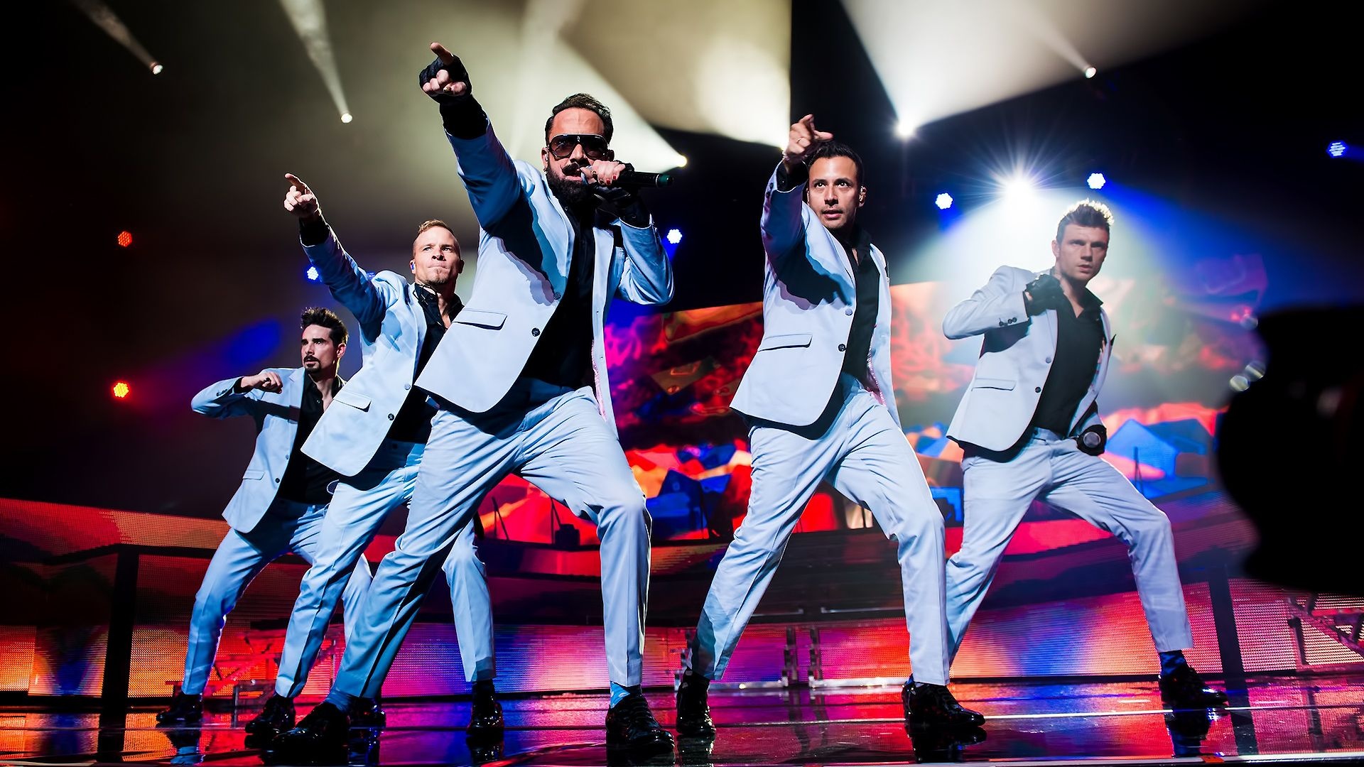 Backstreet Boys, Memorable music videos, Stage performances, Grateful fans, 1920x1080 Full HD Desktop