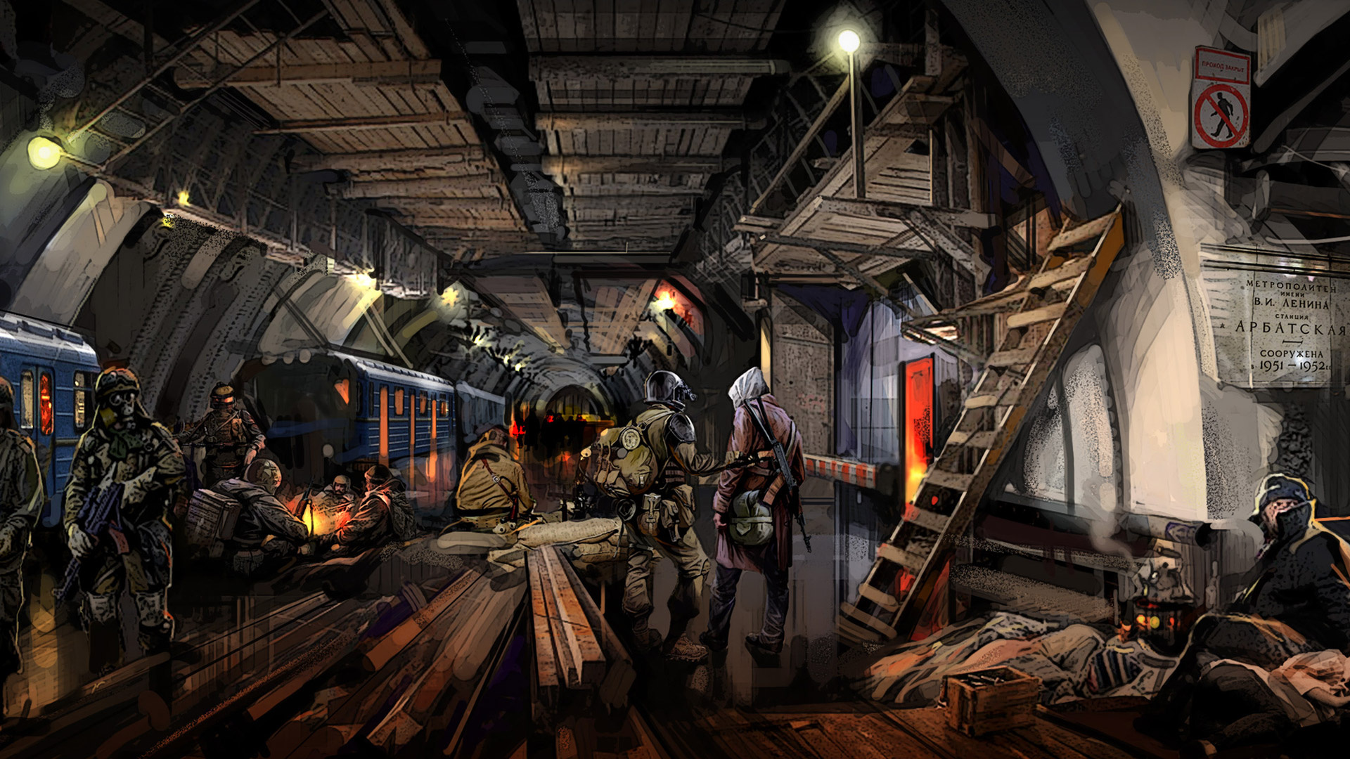 Artwork, Metro 2033 Wallpaper, 1920x1080 Full HD Desktop