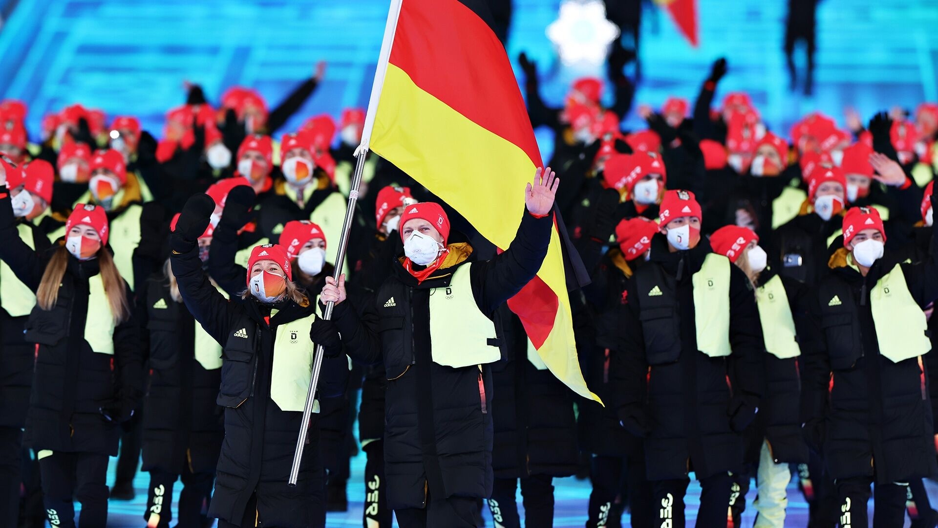 Francesco Friedrich, Germanys flagbearer, Two golds in two, Two man bobsled, 1920x1080 Full HD Desktop