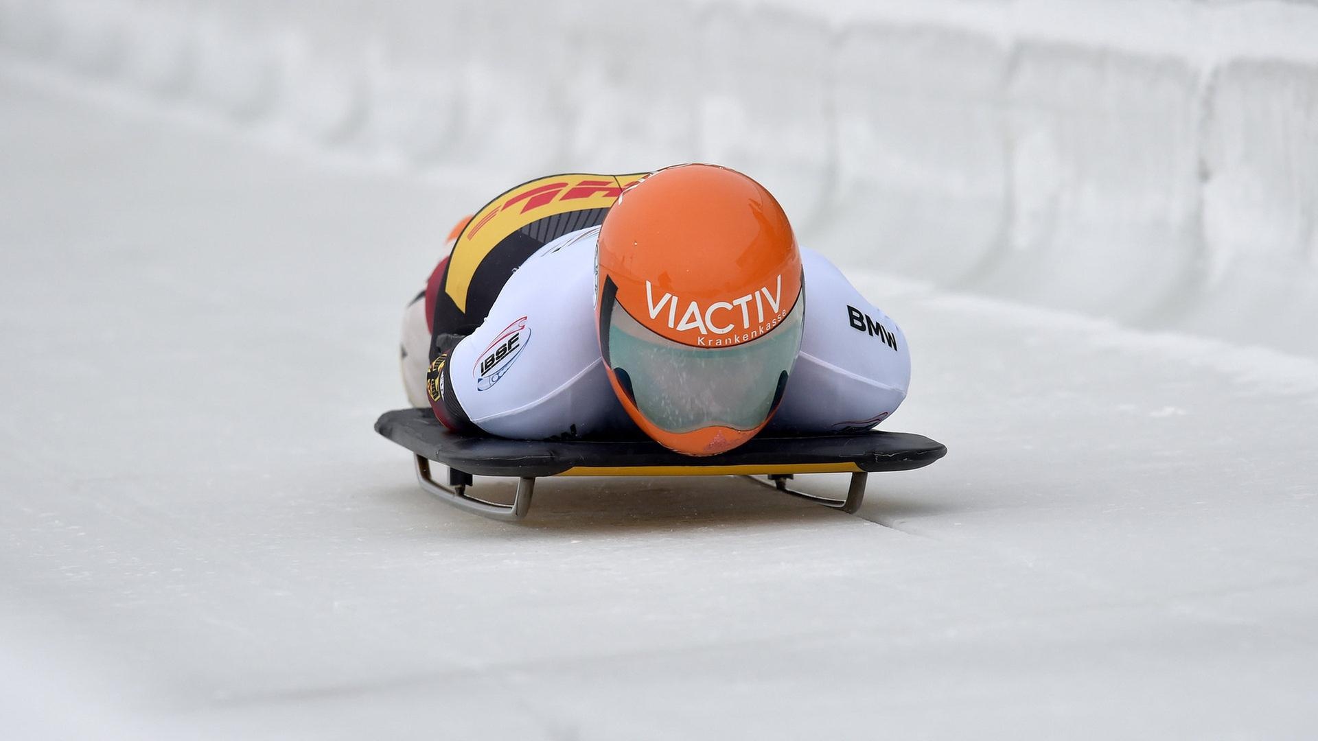 Alexander Gassner, Skeleton racing star, German athlete, Podium contender, 1920x1080 Full HD Desktop