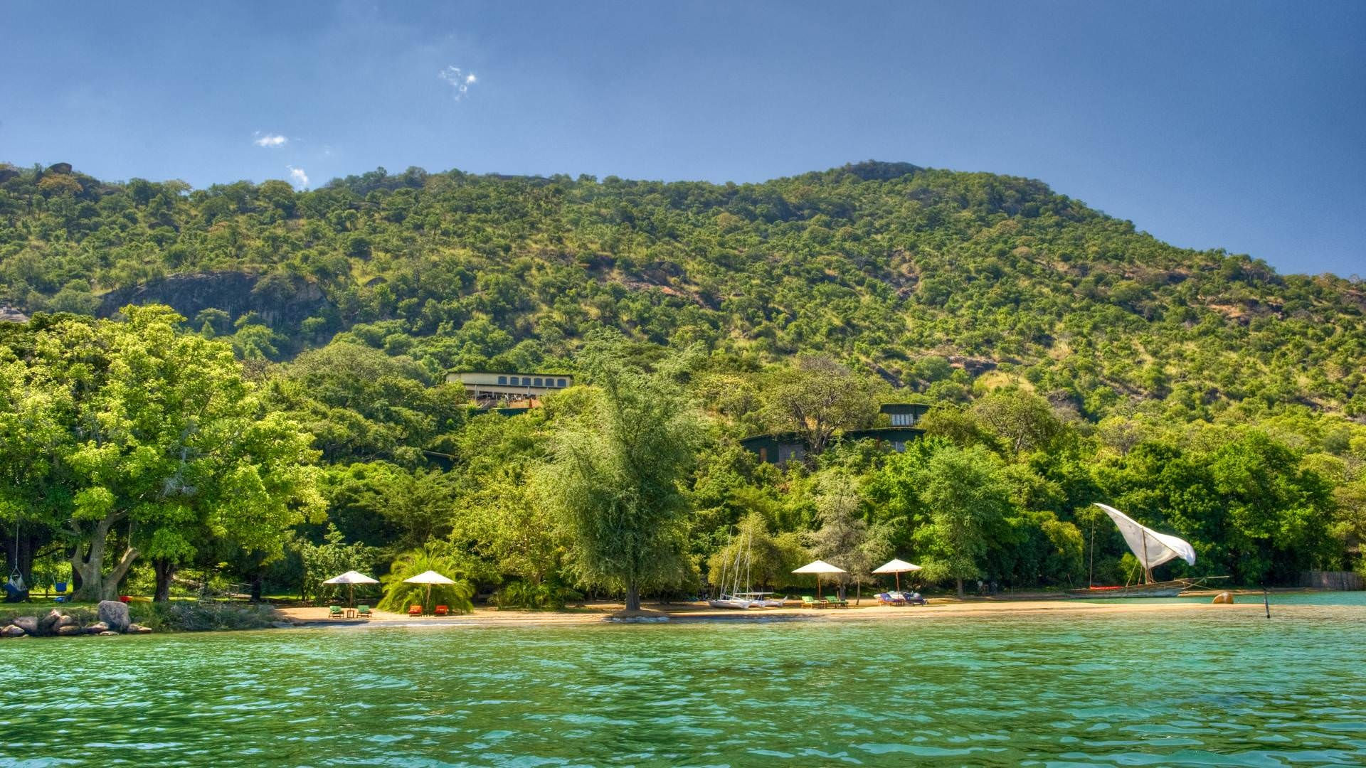 Pumulani lake Malawi, Afrika experte, Pinto Africa, 1920x1080 Full HD Desktop