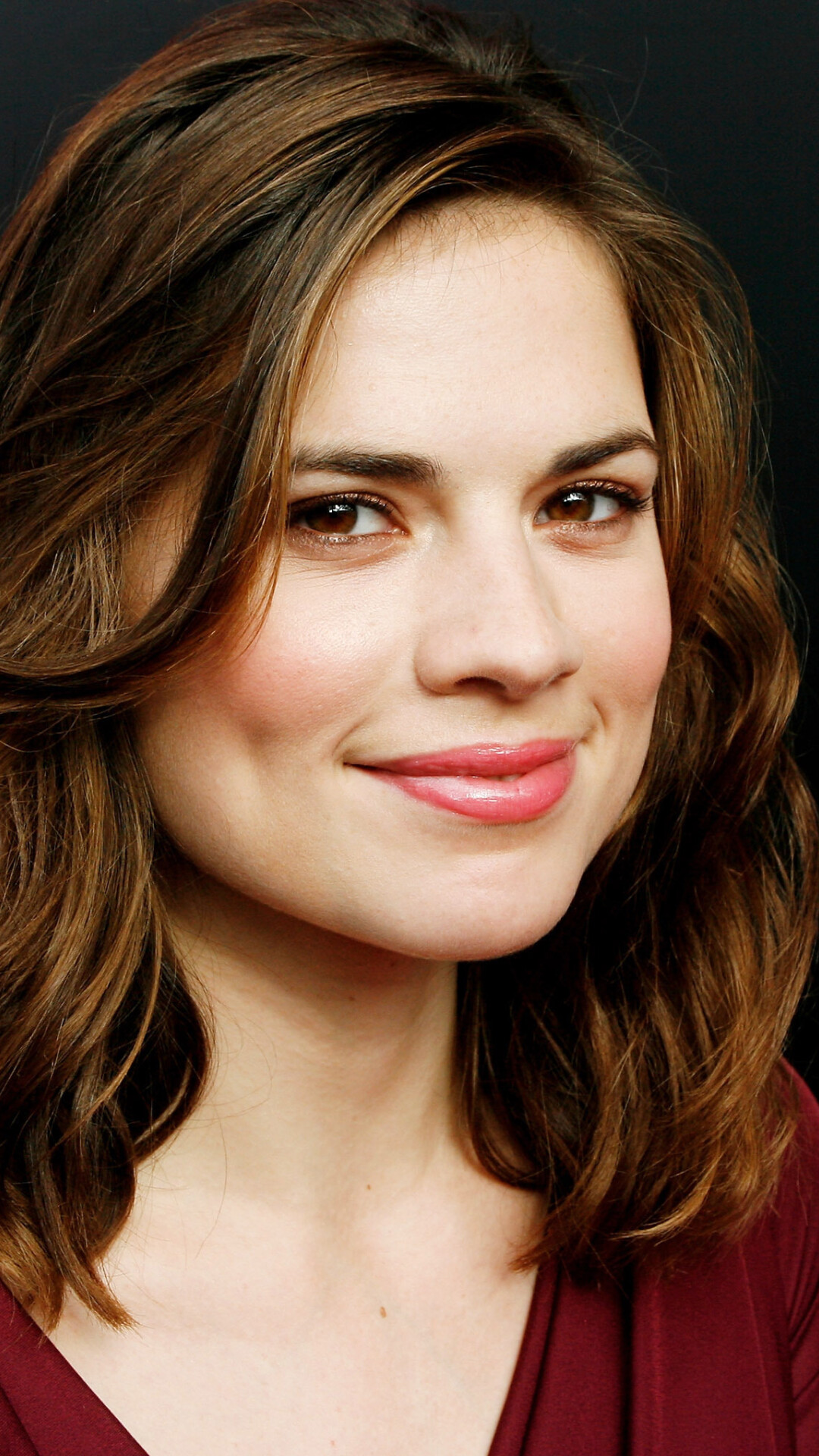 Hayley Atwell, Alluring beauty, Captivating style, Stunning vibes, 1080x1920 Full HD Phone