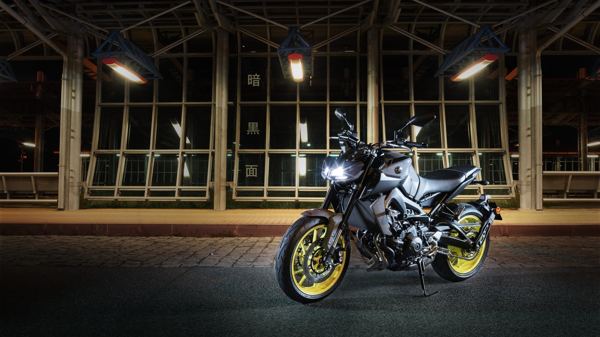 Yamaha MT-09, Beautiful wallpapers, Impressive bike, Automotive photography, 2000x1130 HD Desktop