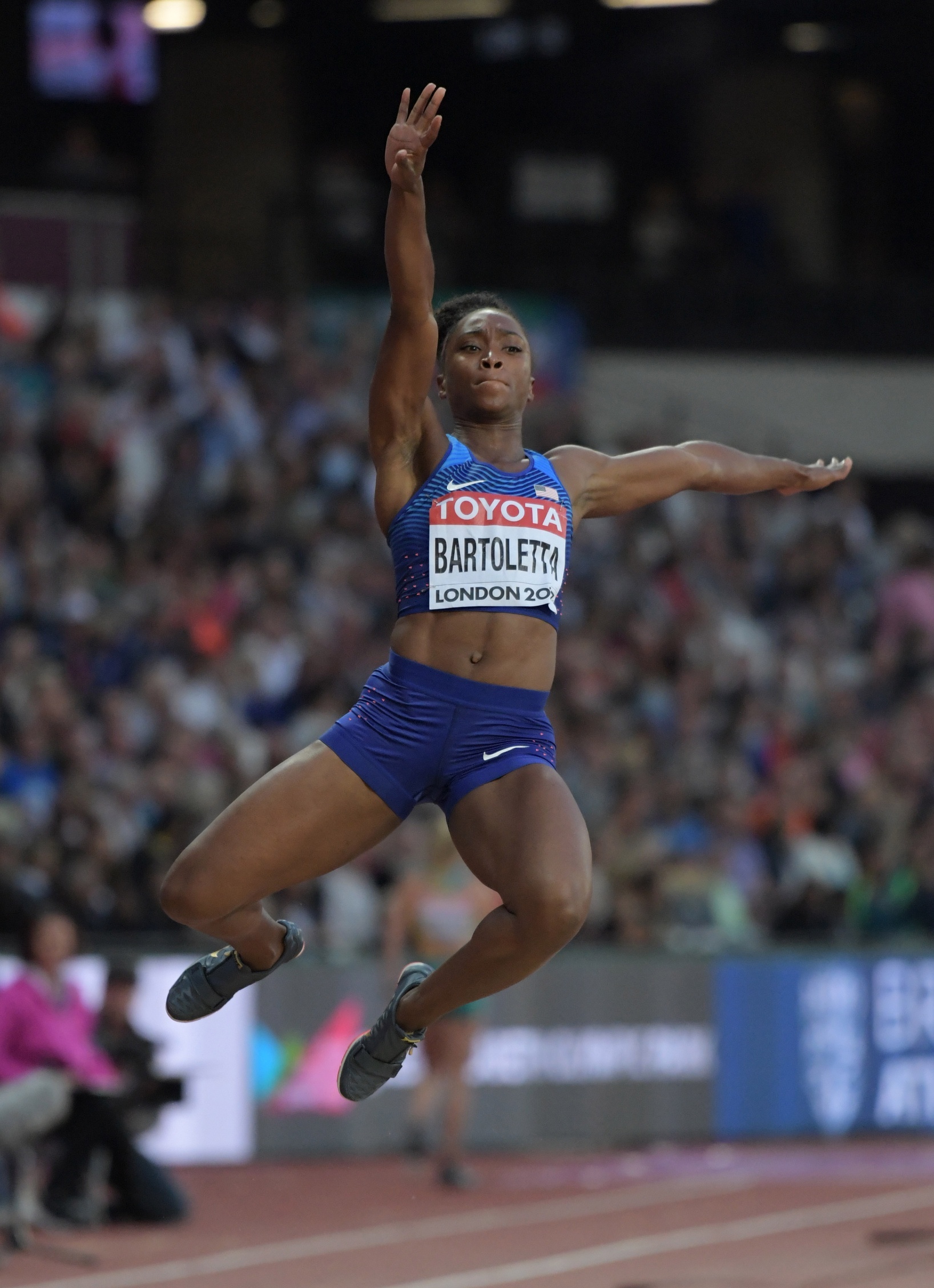 London 2017, Tianna Bartoletta Wallpaper, 1640x2260 HD Phone