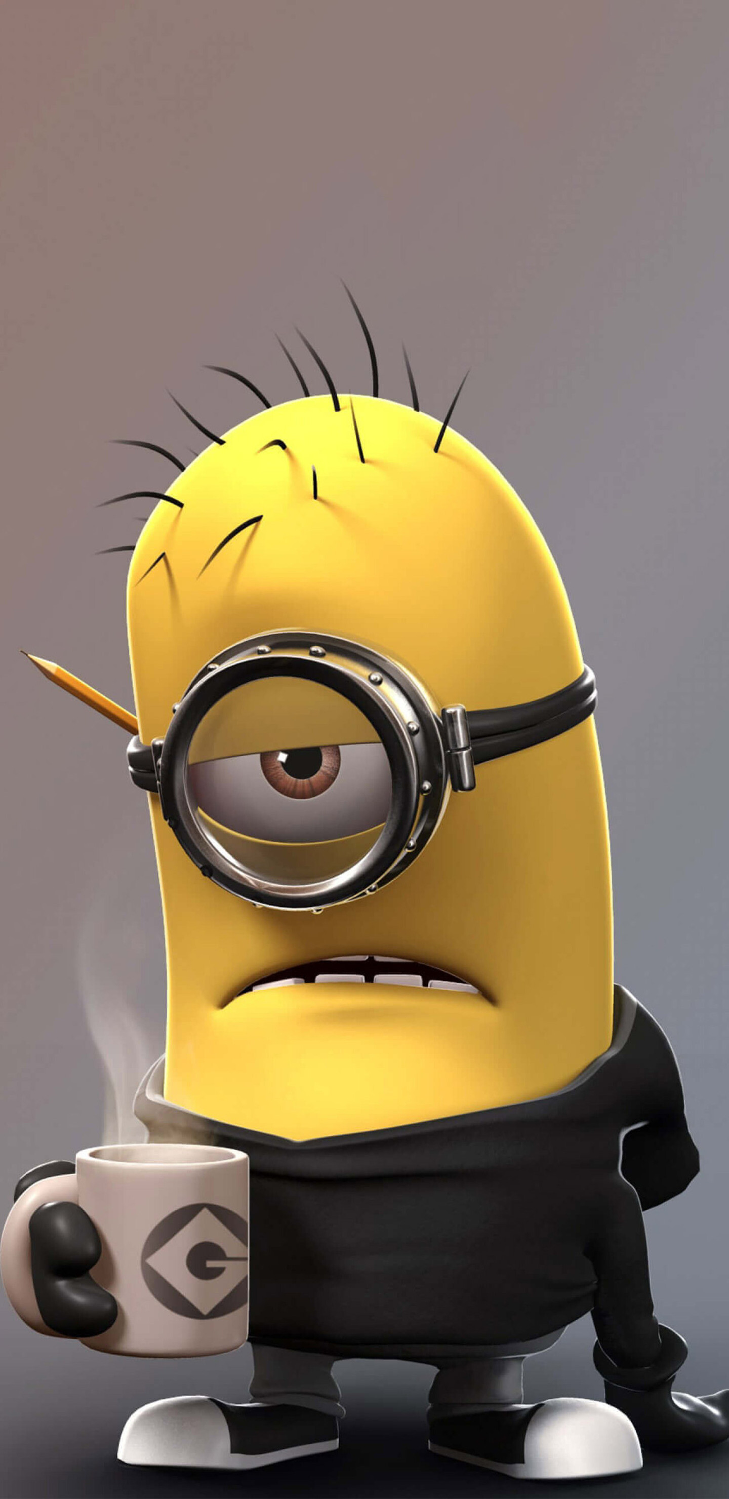 Despicable Me, Angry Minion, Samsung Galaxy wallpapers, 1440x2960 HD Phone