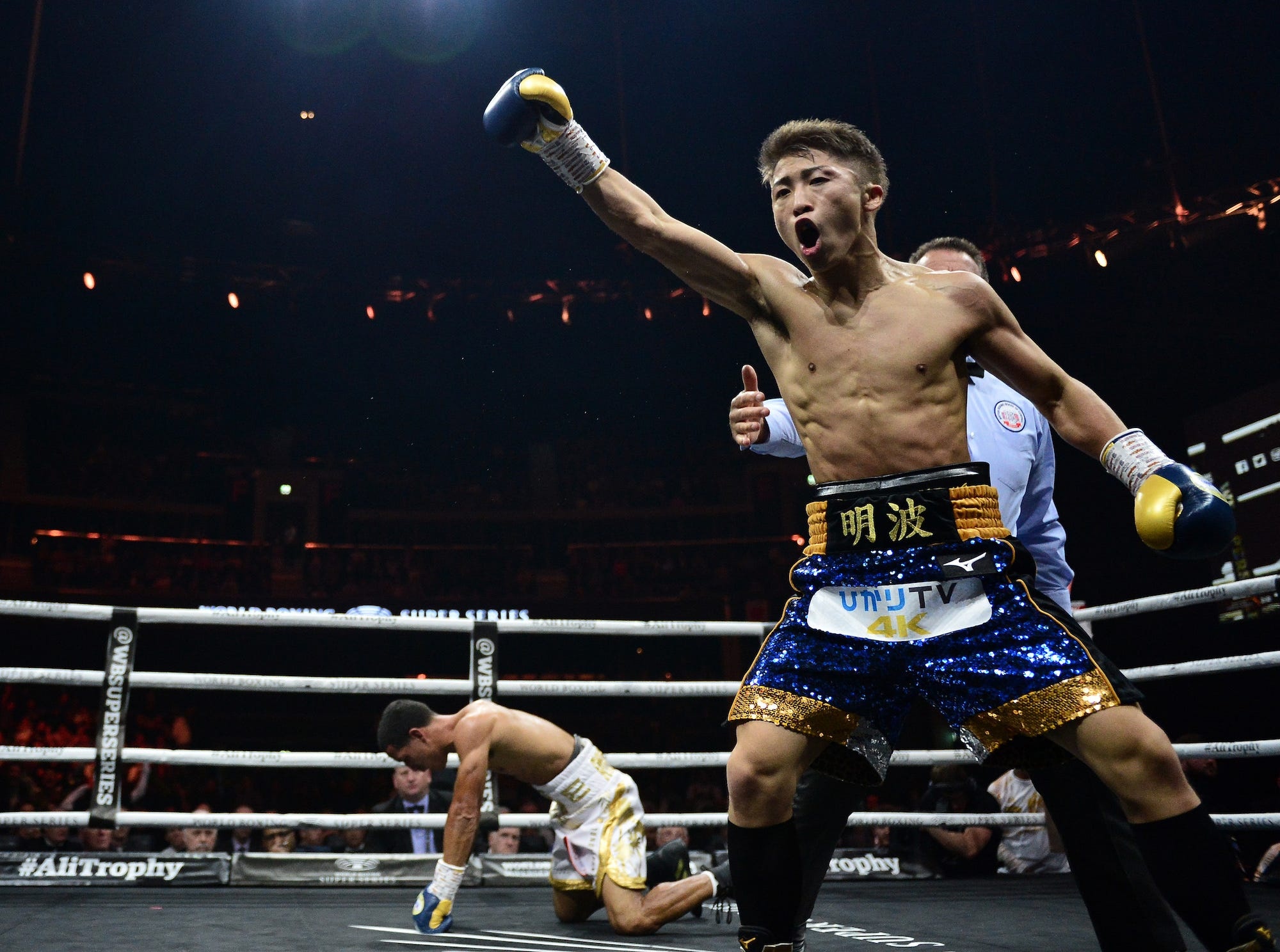 Naoya Inoue, Rising boxing star, Knockout victory, Ranked contender, 2000x1490 HD Desktop