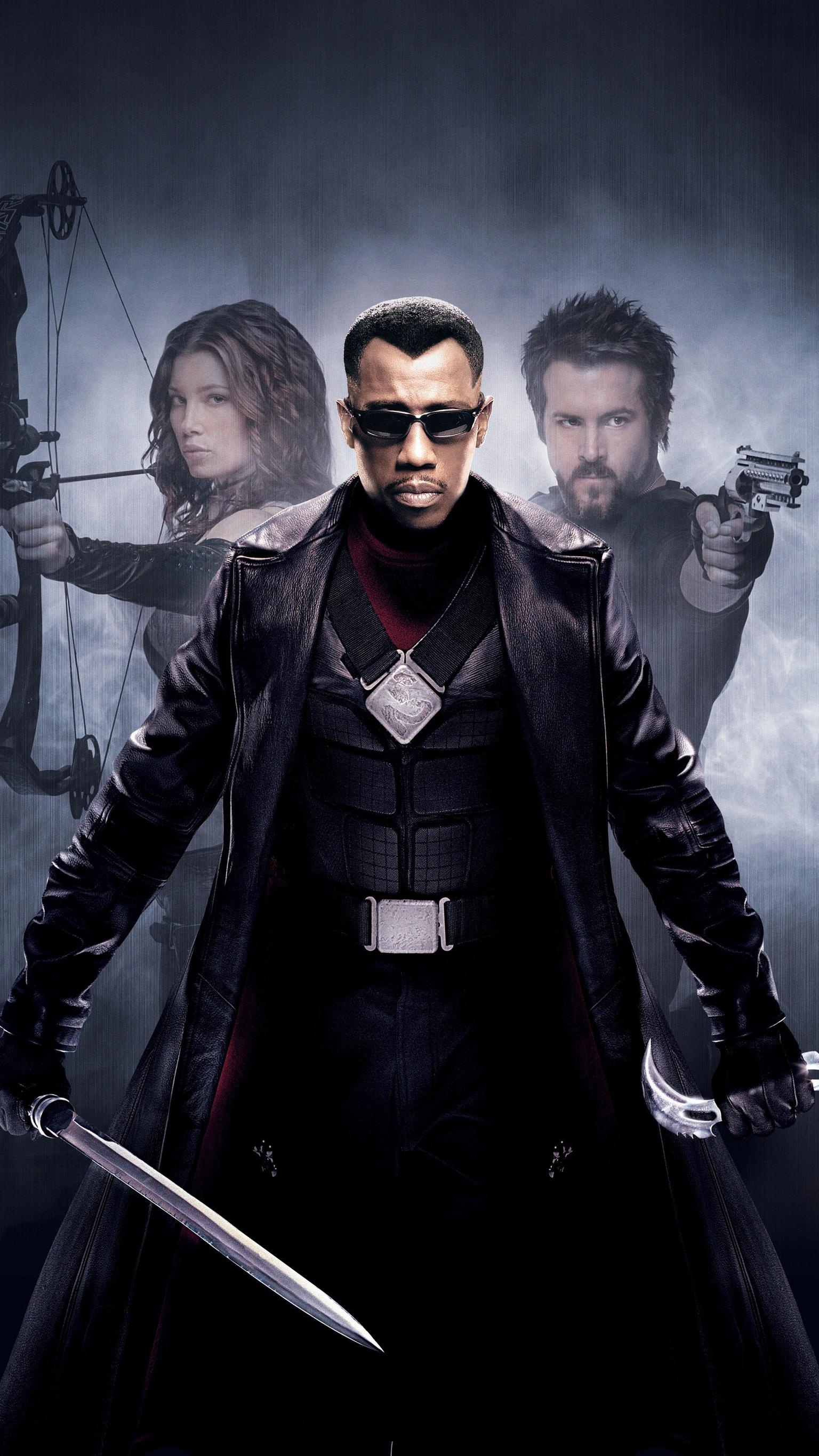 Blade, Dark superhero, Movie wallpapers, Bold backgrounds, 1540x2740 HD Phone