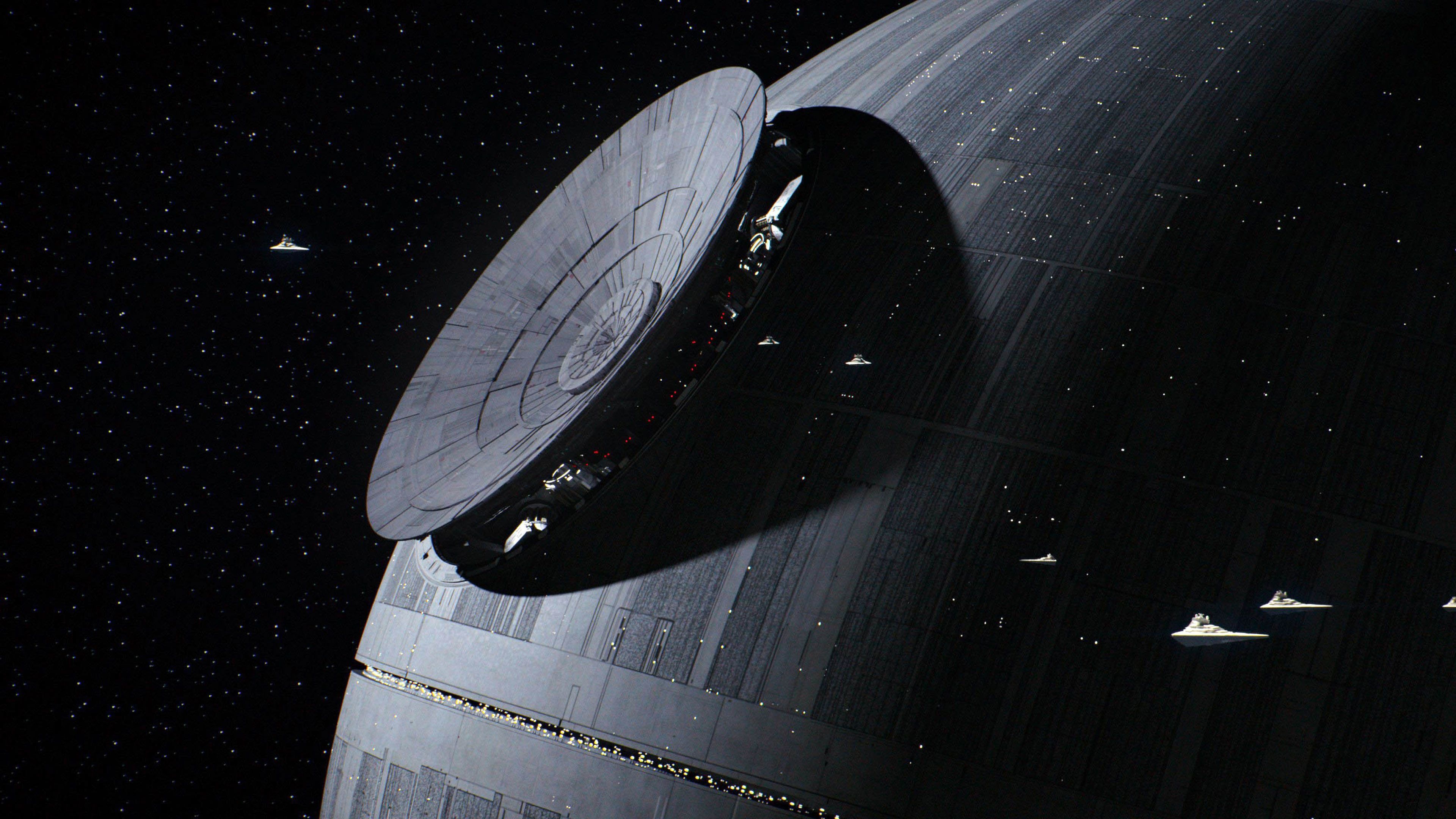 Close-up, Death Star (Star Wars) Wallpaper, 3840x2160 4K Desktop