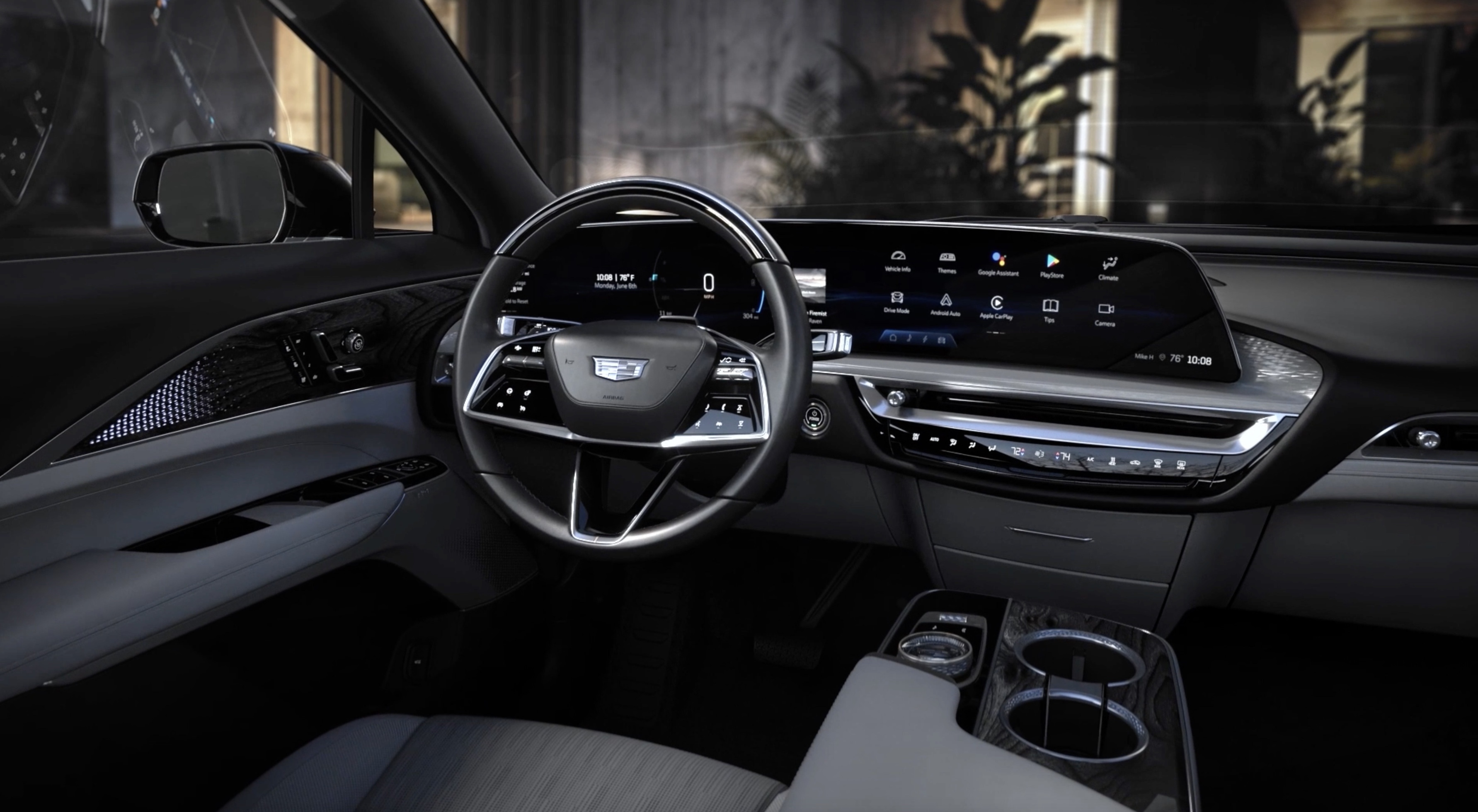 Lyriq Interior, Cadillac Wallpaper, 3570x1960 HD Desktop