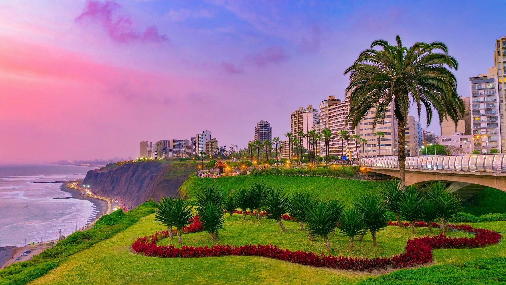 Lima, Peru, Best restaurants, Culinary delights, Miraflores neighborhood, 2000x1130 HD Desktop