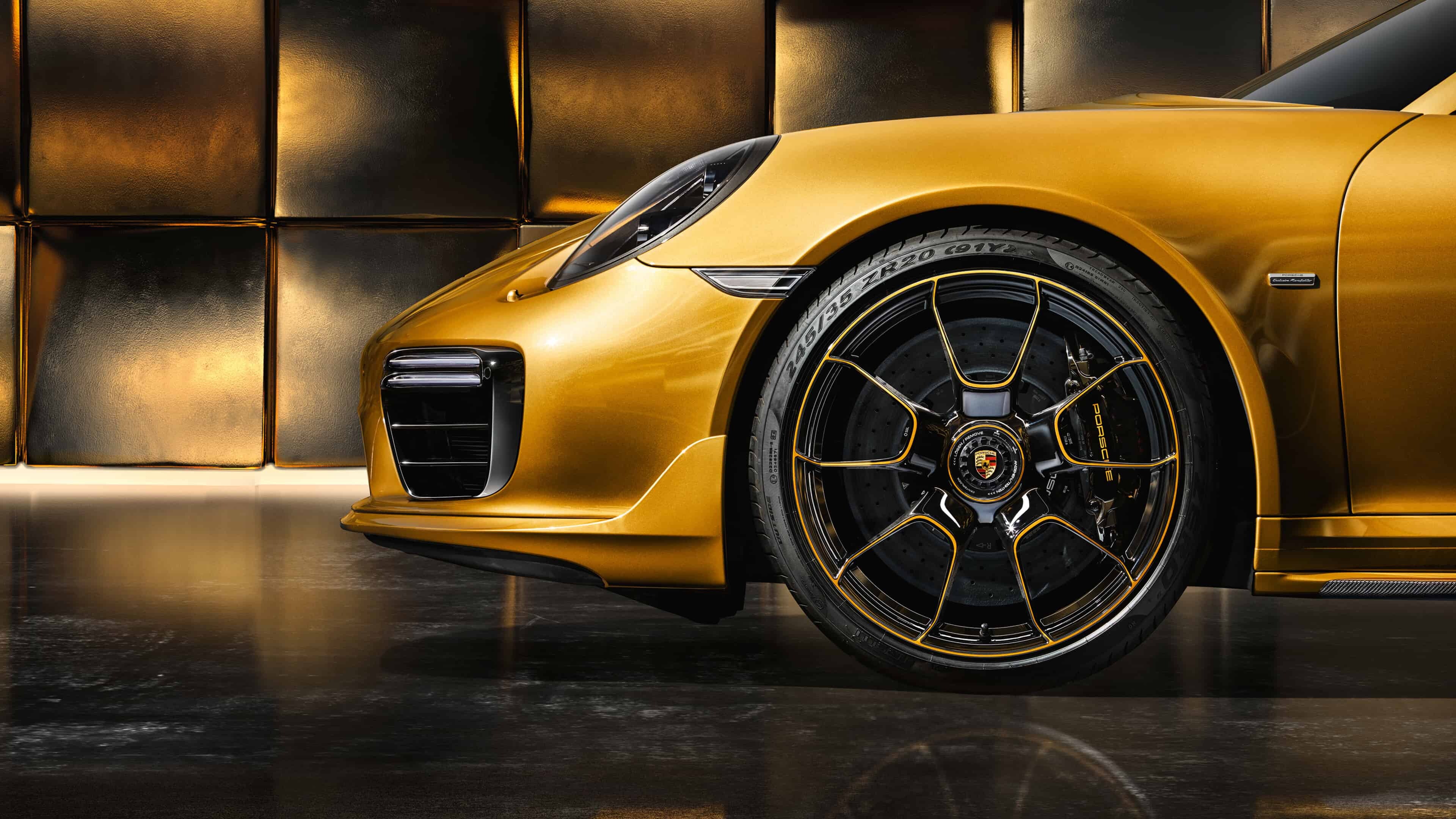 Porsche 911 Turbo S Exclusive Series, UHD 4K wallpaper, Limited edition luxury, 3840x2160 4K Desktop