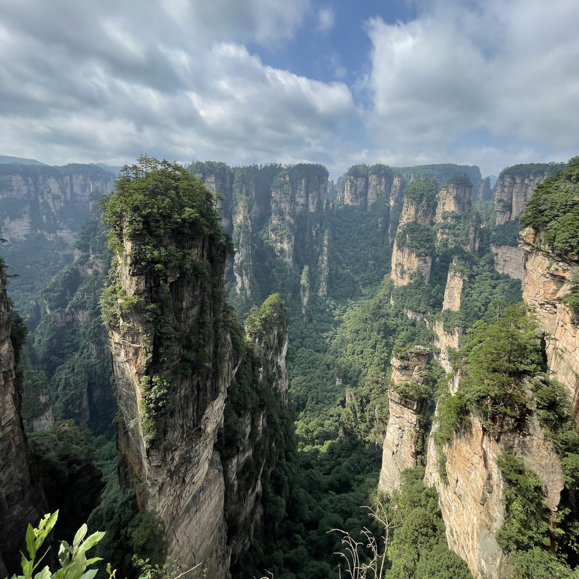 Wulingyuan National Park, Zhangjiajie, Wulingyuan District, Travelogues, 1920x1920 HD Phone