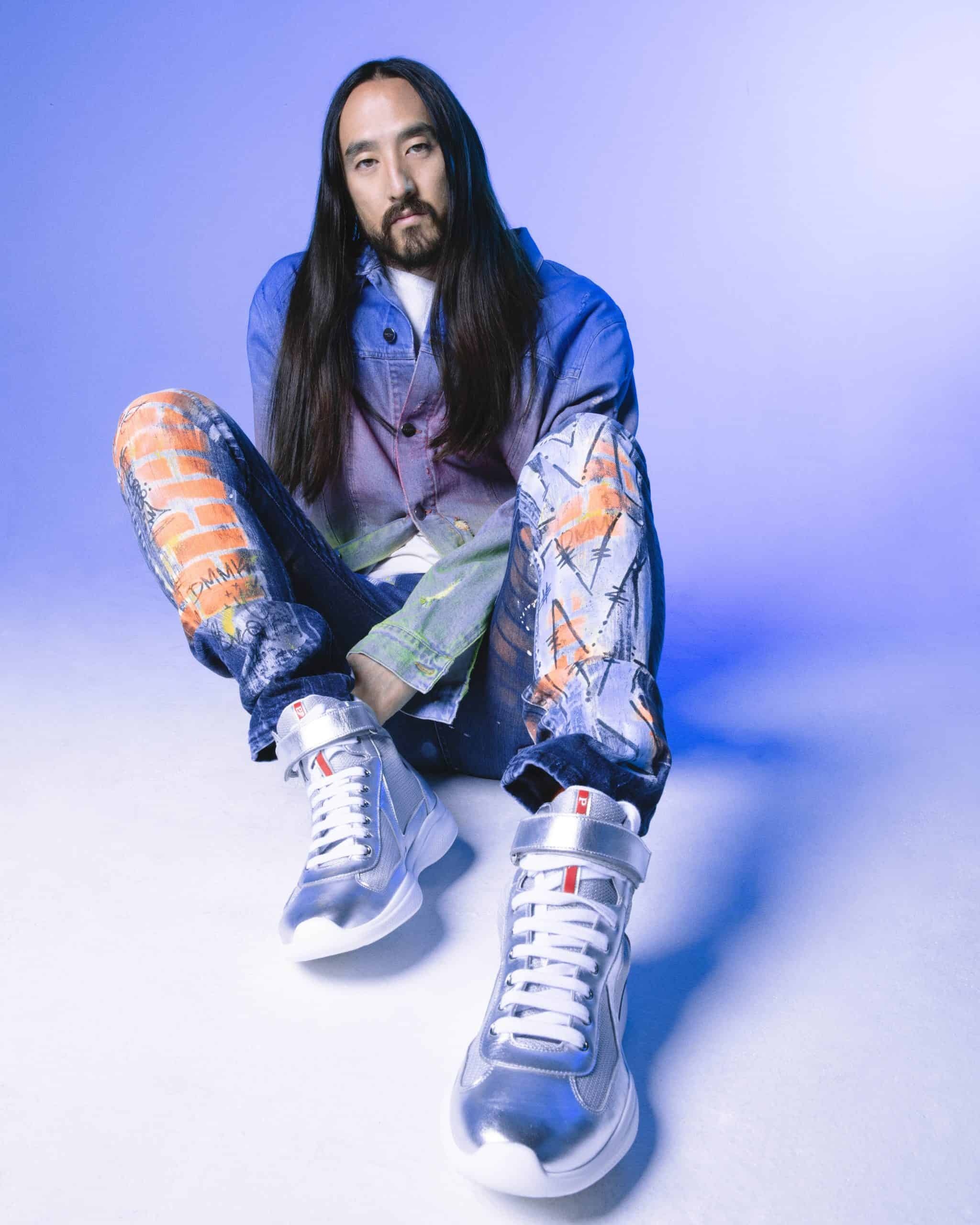 Digital cover shoot, Exclusive interview, Steve Aoki story, Euphoria magazine, 2050x2560 HD Phone