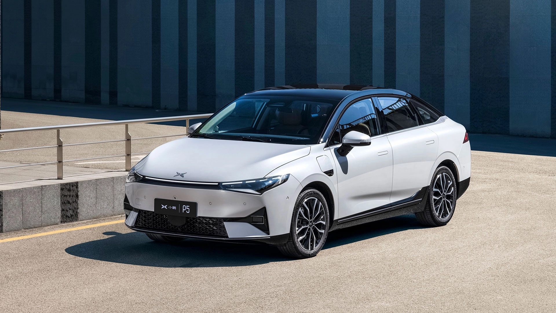 XPeng P5 sedan, European launch, DJ commercialisation, Electric vehicle, 1920x1080 Full HD Desktop