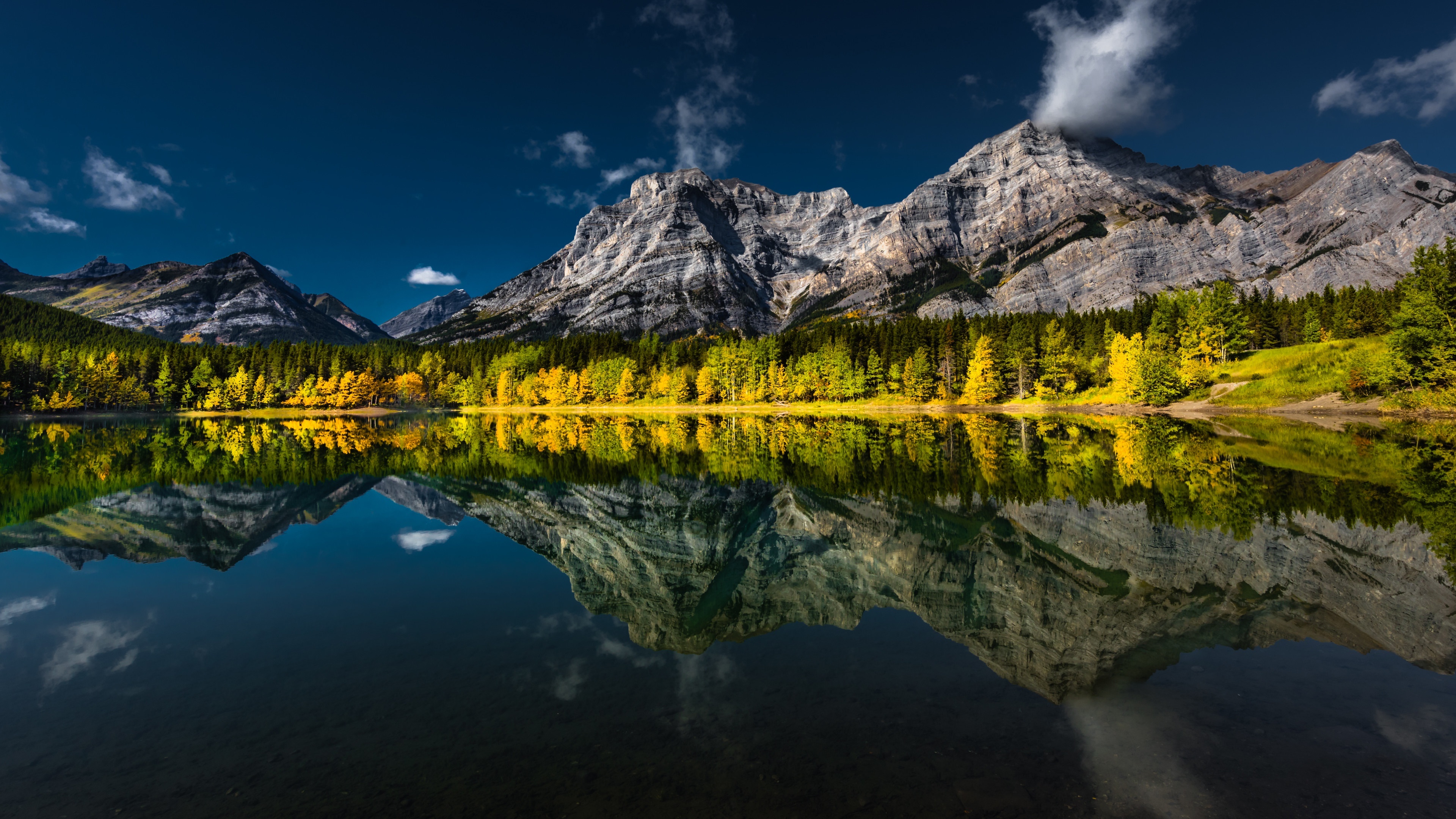 Athabaska Lake Travels, Alberta Scenery, 3840x2160 4K Desktop