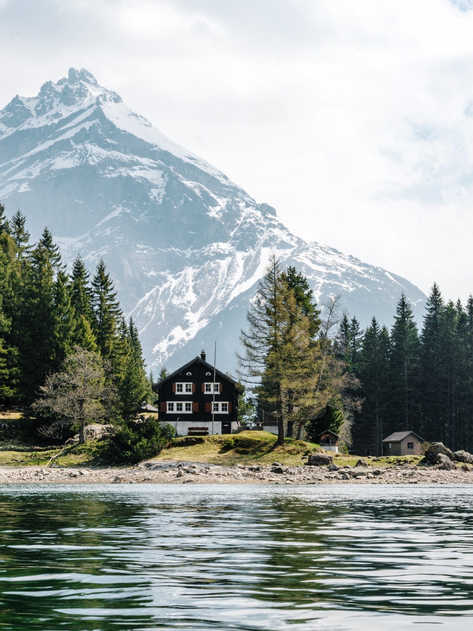 Mountain House, Houses Wallpaper, 1540x2050 HD Phone