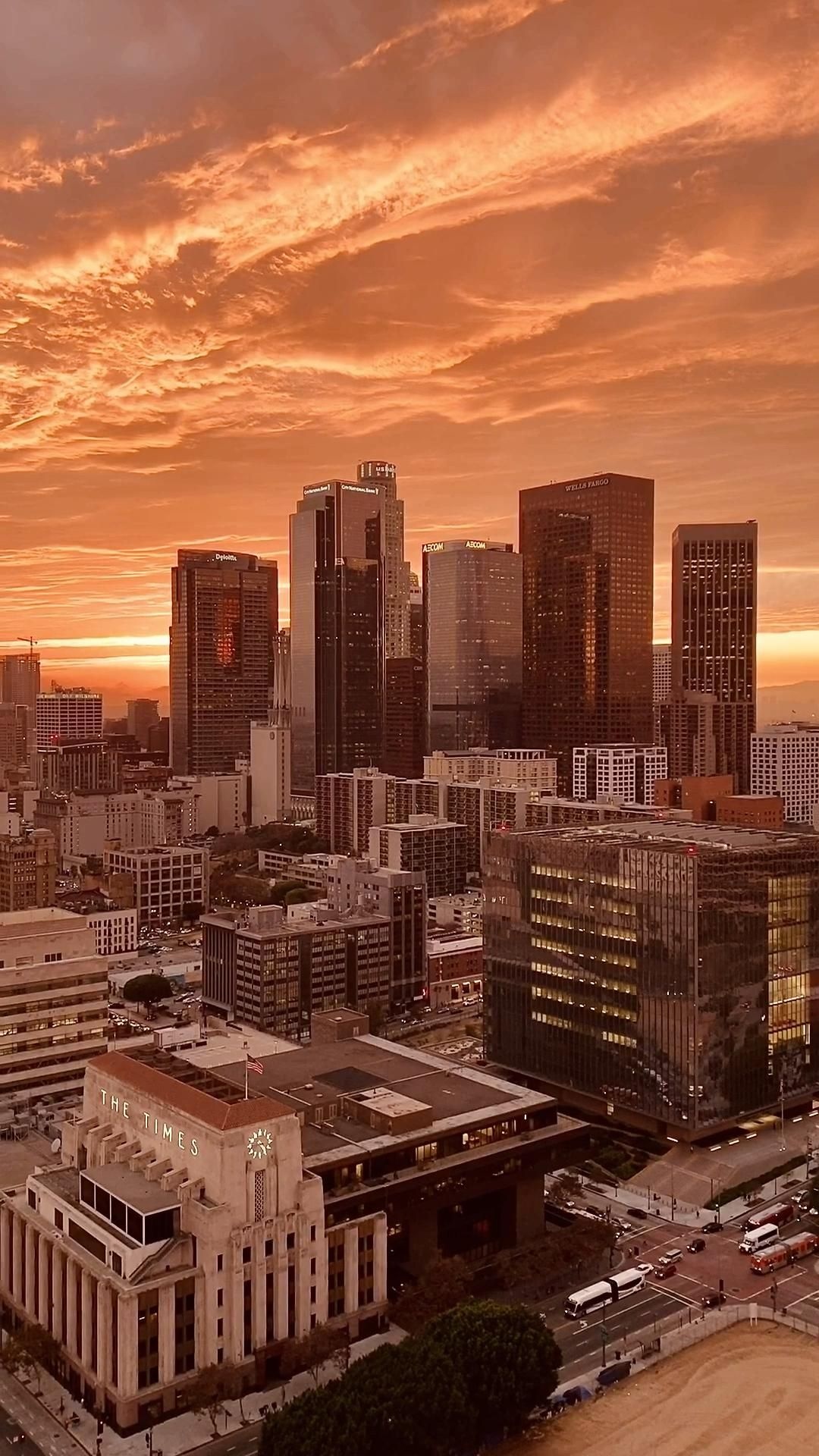 Hollywood Skyline, Travels, Los Angeles, Vibes, 1080x1920 Full HD Phone