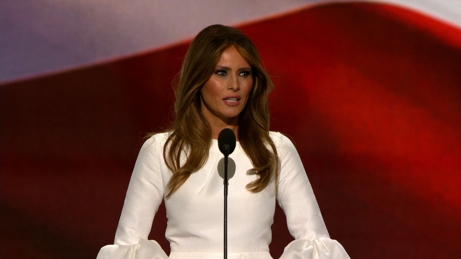 Melania Trump, Convention Speech, Missteps, CNN Politics, 1920x1080 Full HD Desktop