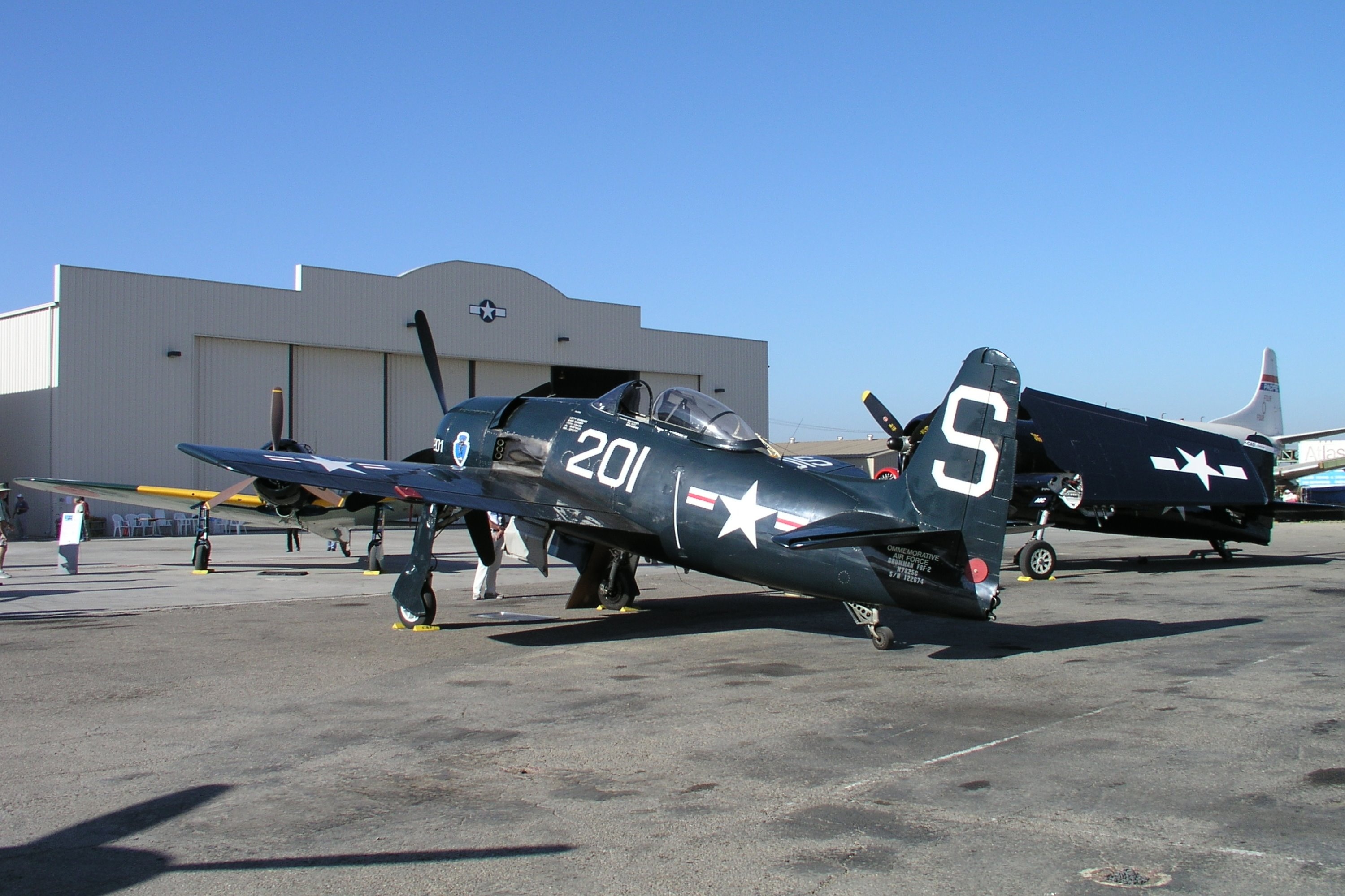 Grumman Bearcat, USN fighter, Grumman F8F-2, 3000x2000 HD Desktop