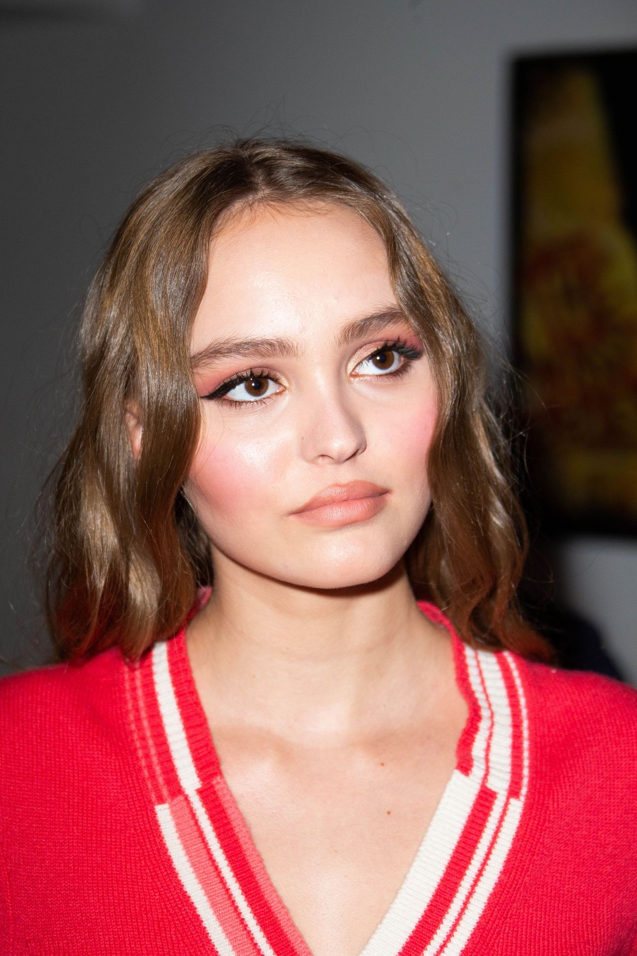 Lily-Rose Depp, The Fashion Spot, Celebrity fashion, 1280x1920 HD Phone