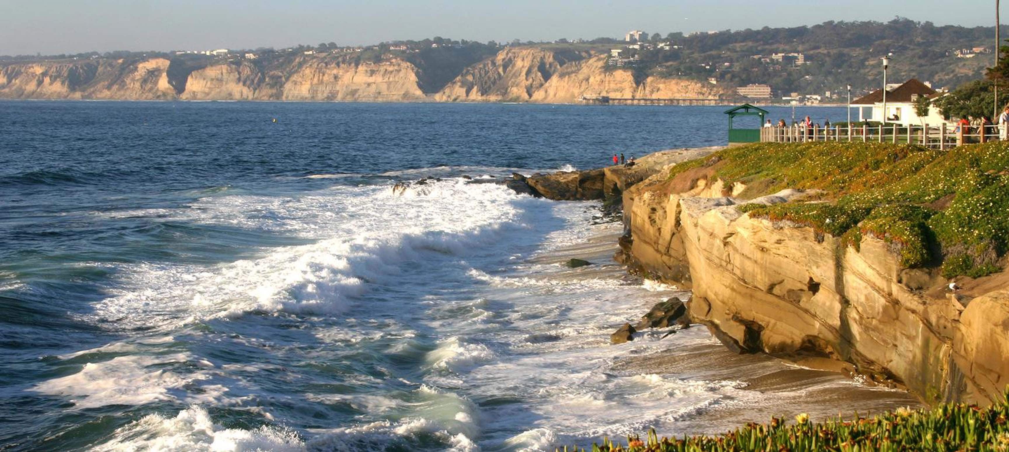 Point Loma, San Diego (California) Wallpaper, 3460x1550 Dual Screen Desktop