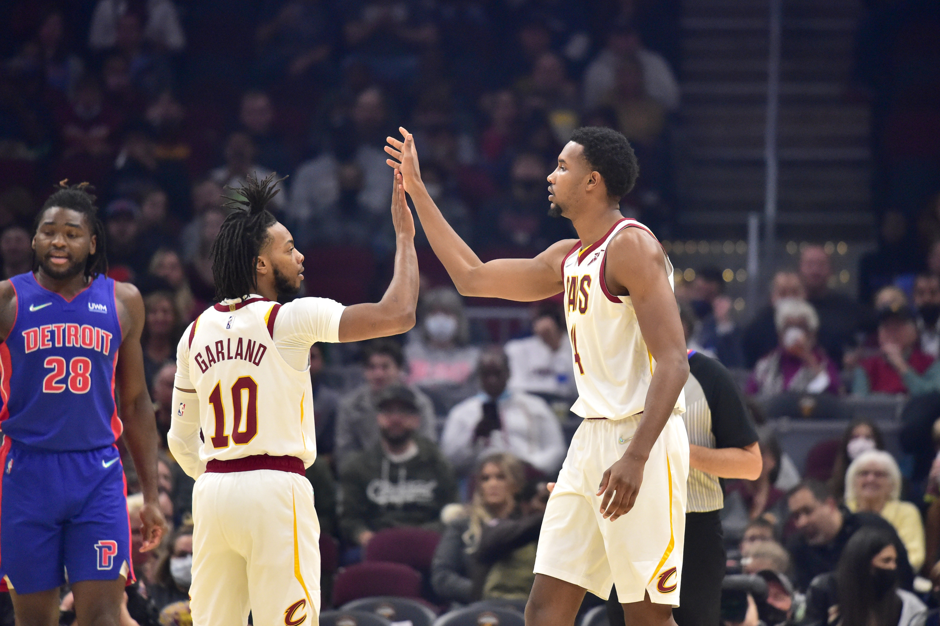 Cavs vs Pistons, Darius Garland Wallpaper, 3200x2130 HD Desktop