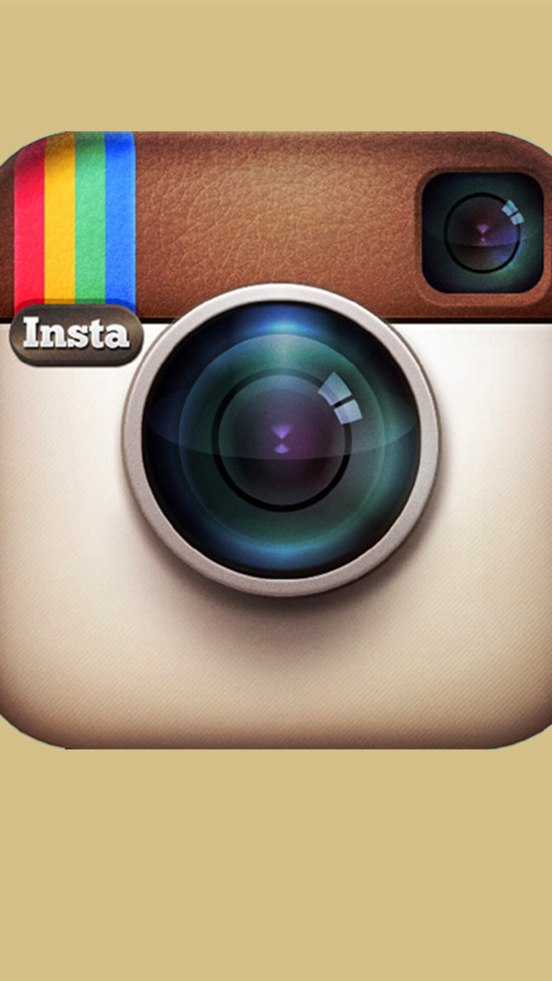 Instagram symbol wallpaper, iPhone 6 Plus, Logo design, Visual branding, 1080x1920 Full HD Phone