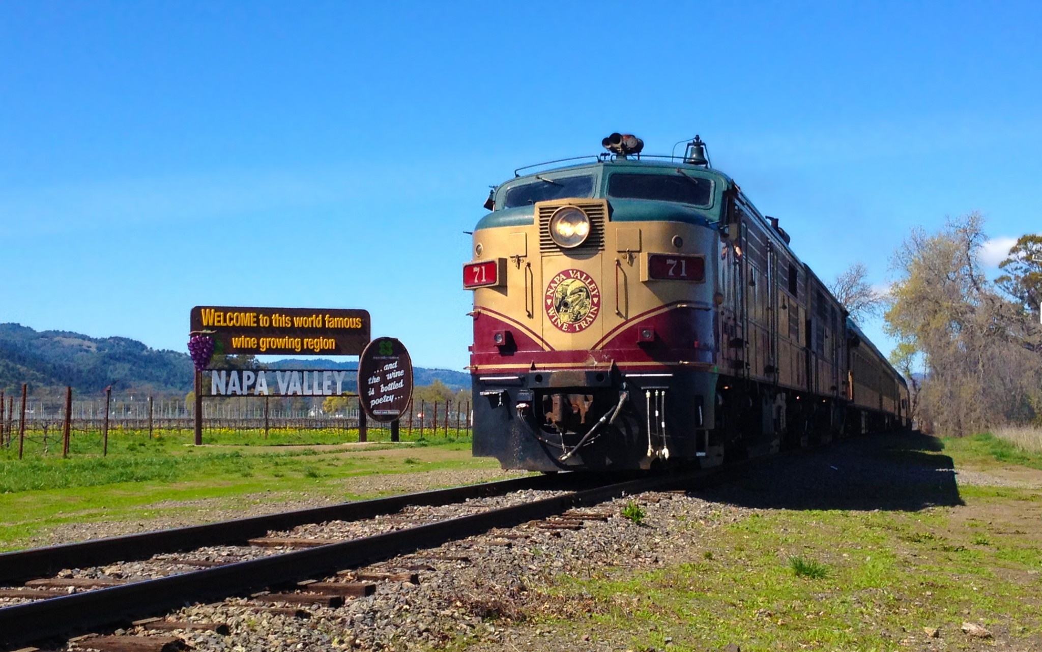 Napa Valley, Wine train presents, Rock the rails, Napa Valley Life Magazine, 2050x1290 HD Desktop