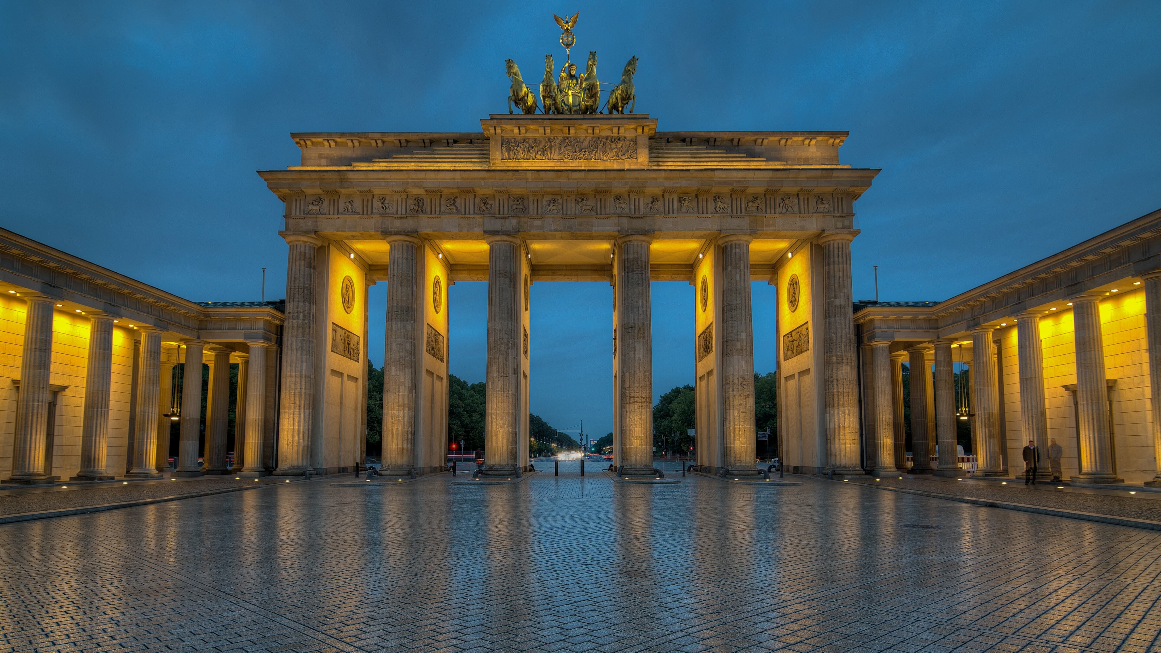 Brandenburg Gate, Germany Wallpaper, 3840x2160 4K Desktop