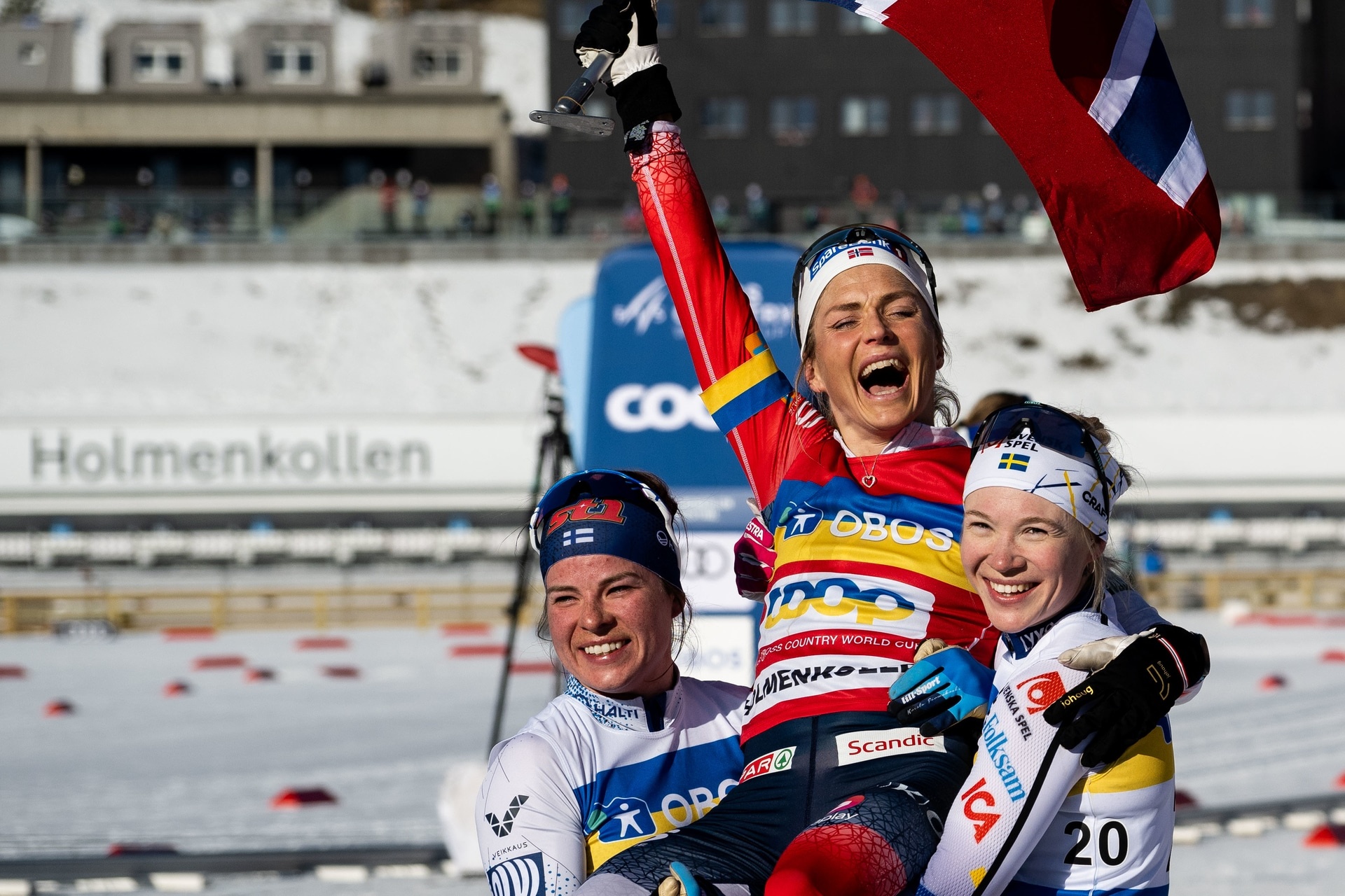 Therese Johaug, 30km Classic, Holmenkollen World Cup, 1920x1280 HD Desktop