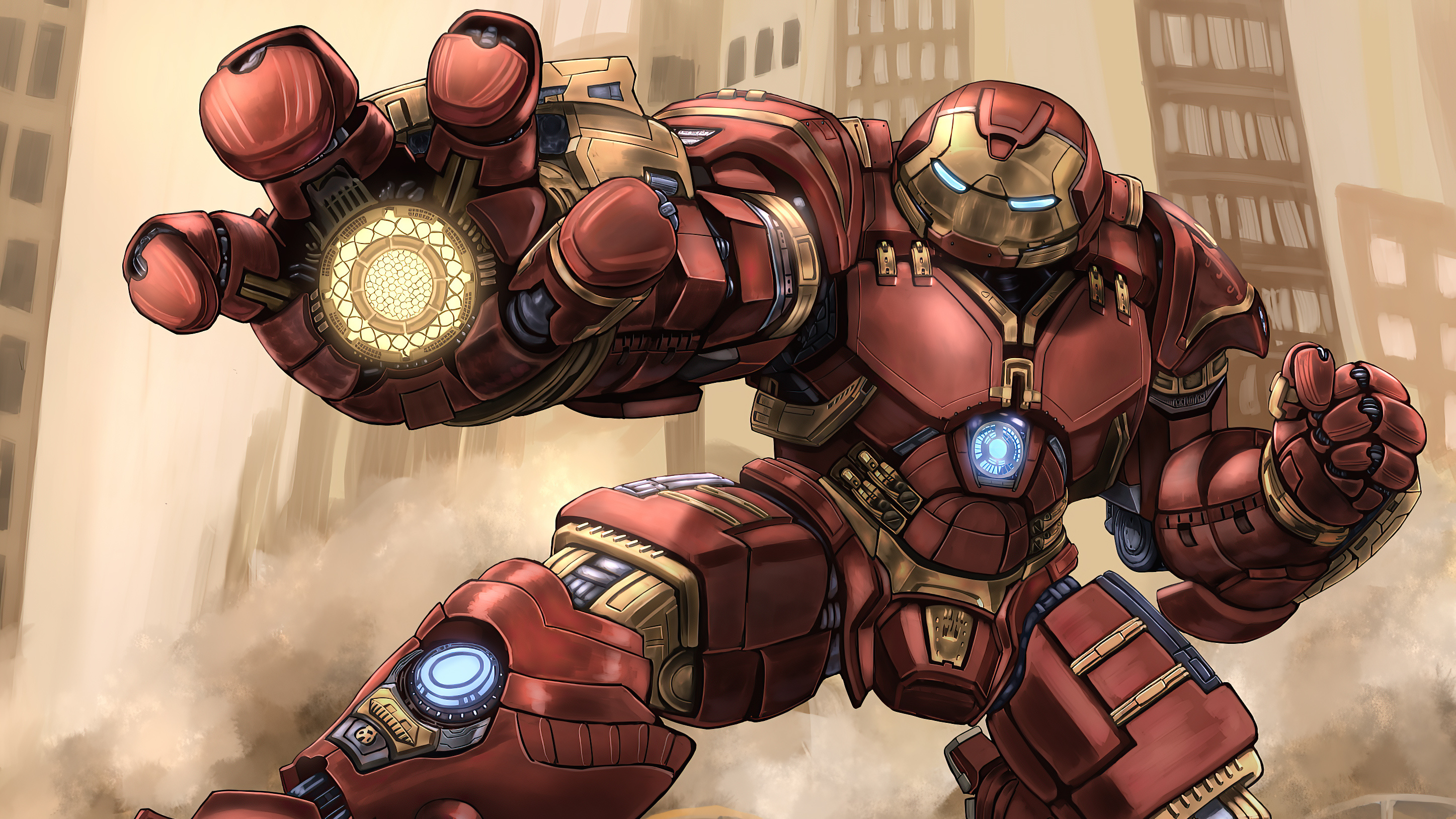 Repulsor, Hulkbuster Wallpaper, 2900x1630 HD Desktop