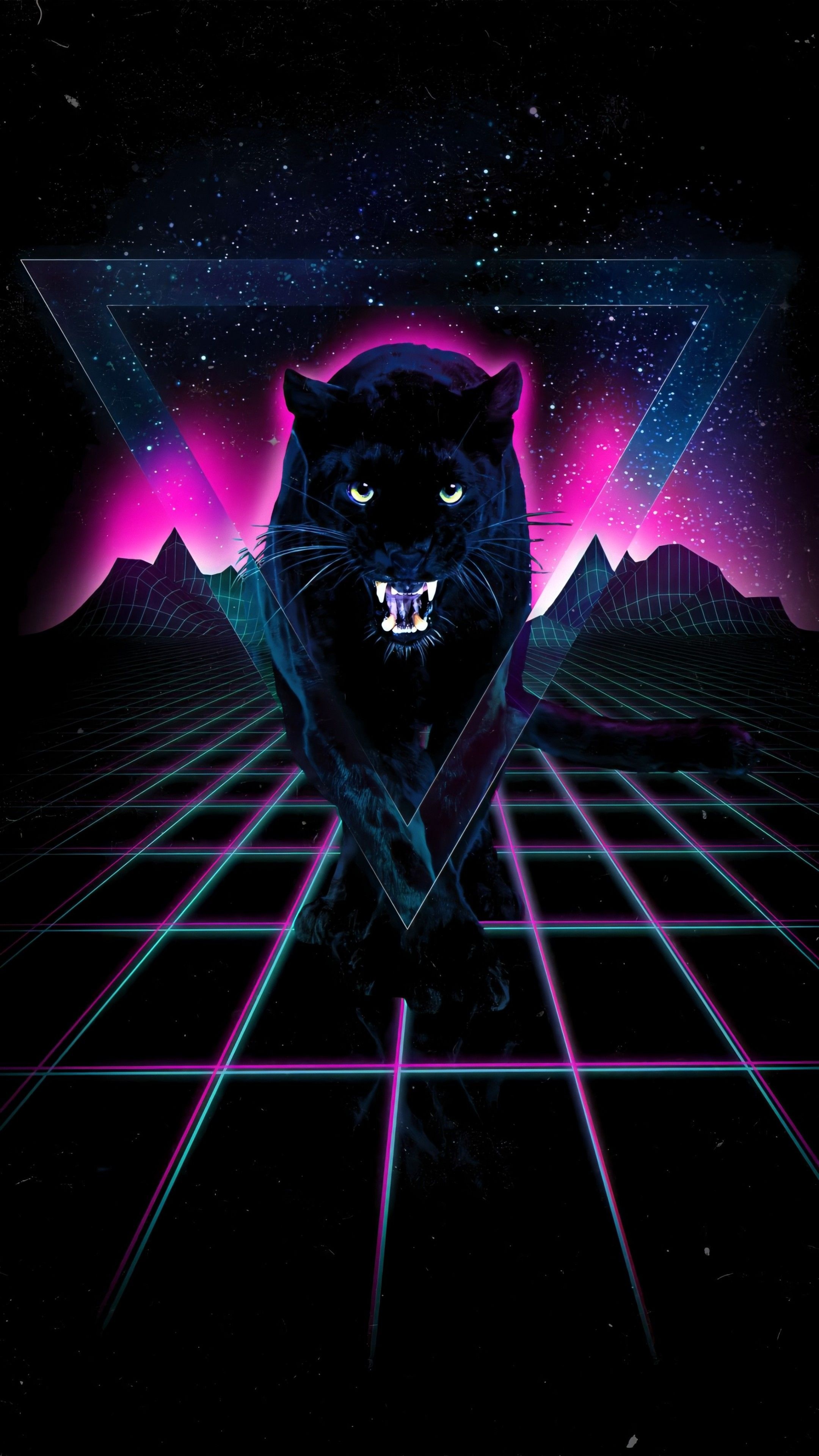 Artwork, Black Panthers Wallpaper, 2160x3840 4K Phone