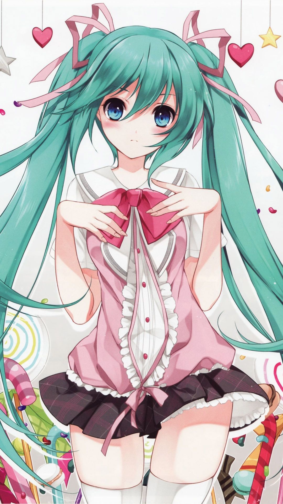 Hatsune Miku, Phone wallpaper, John Mercado's upload, 1080x1920 Full HD Phone