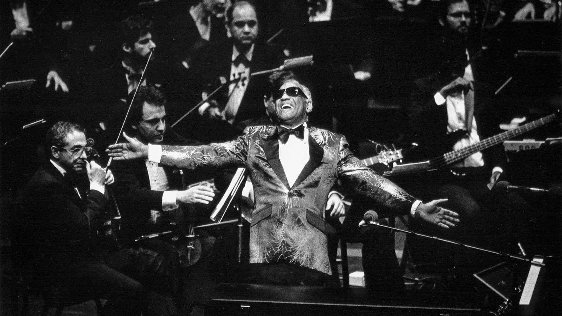 Barcelona Jazz Festival 1993, Ray Charles Wallpaper, 1920x1080 Full HD Desktop