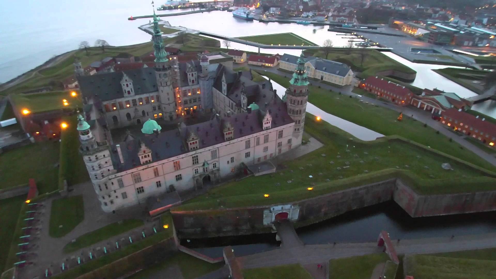 Kronborg Castle, Helsingr, Danish history, Cultural icon, 1920x1080 Full HD Desktop