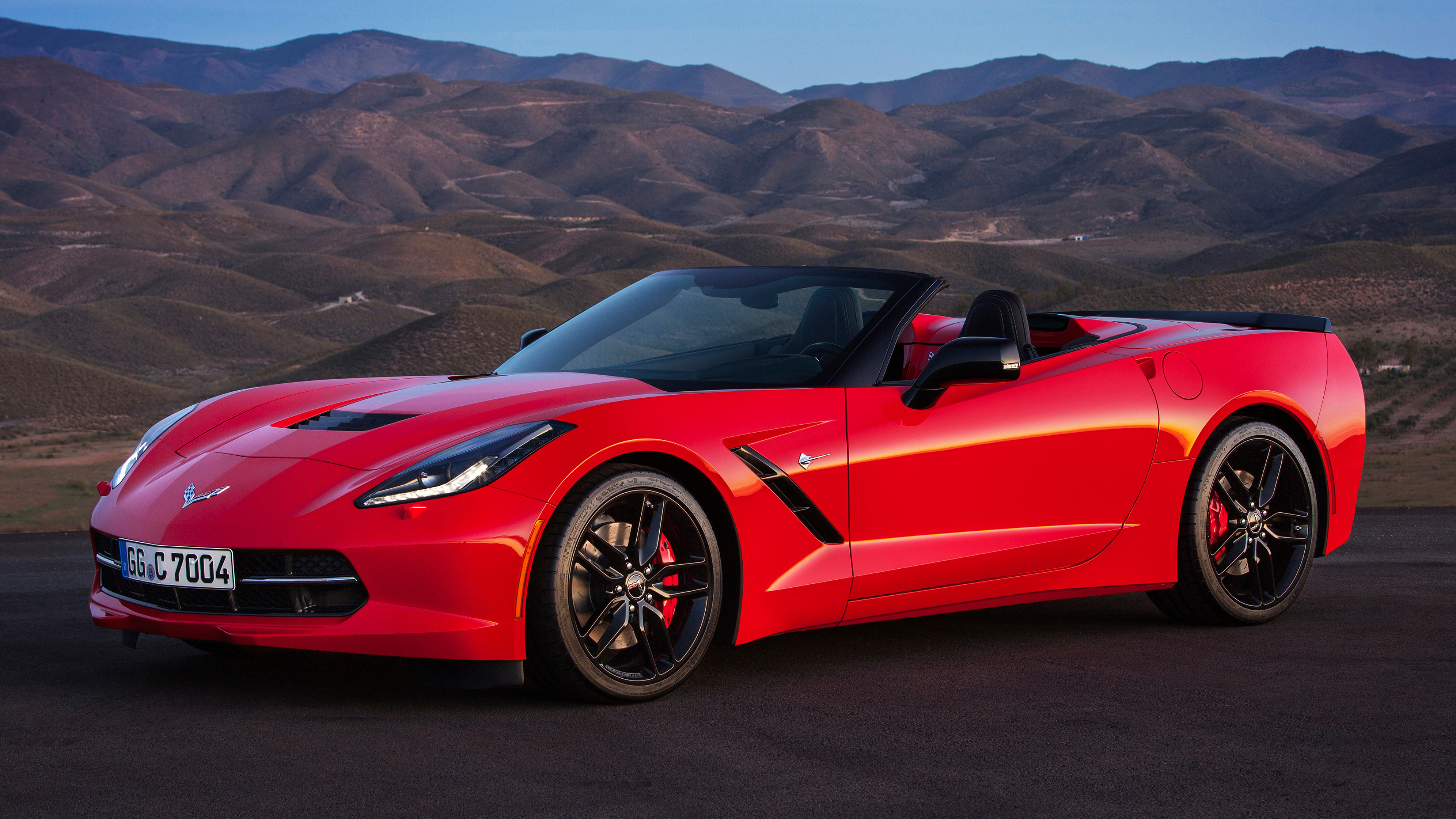 ZR1 Convertible 7 Gen, Corvette Wallpaper, 3840x2160 4K Desktop