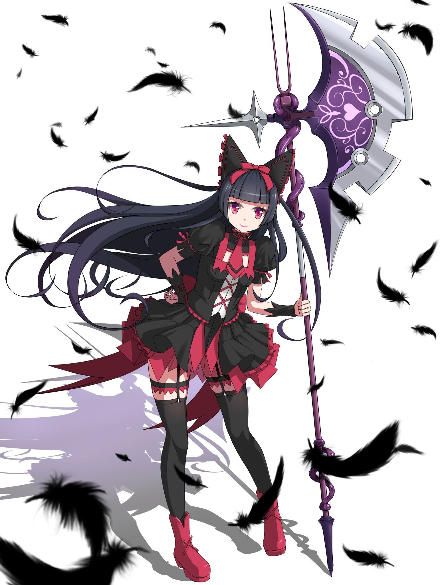 Rory Mercury wallpaper, Gate anime, Mysterious charm, Lively personality, 1550x2050 HD Phone