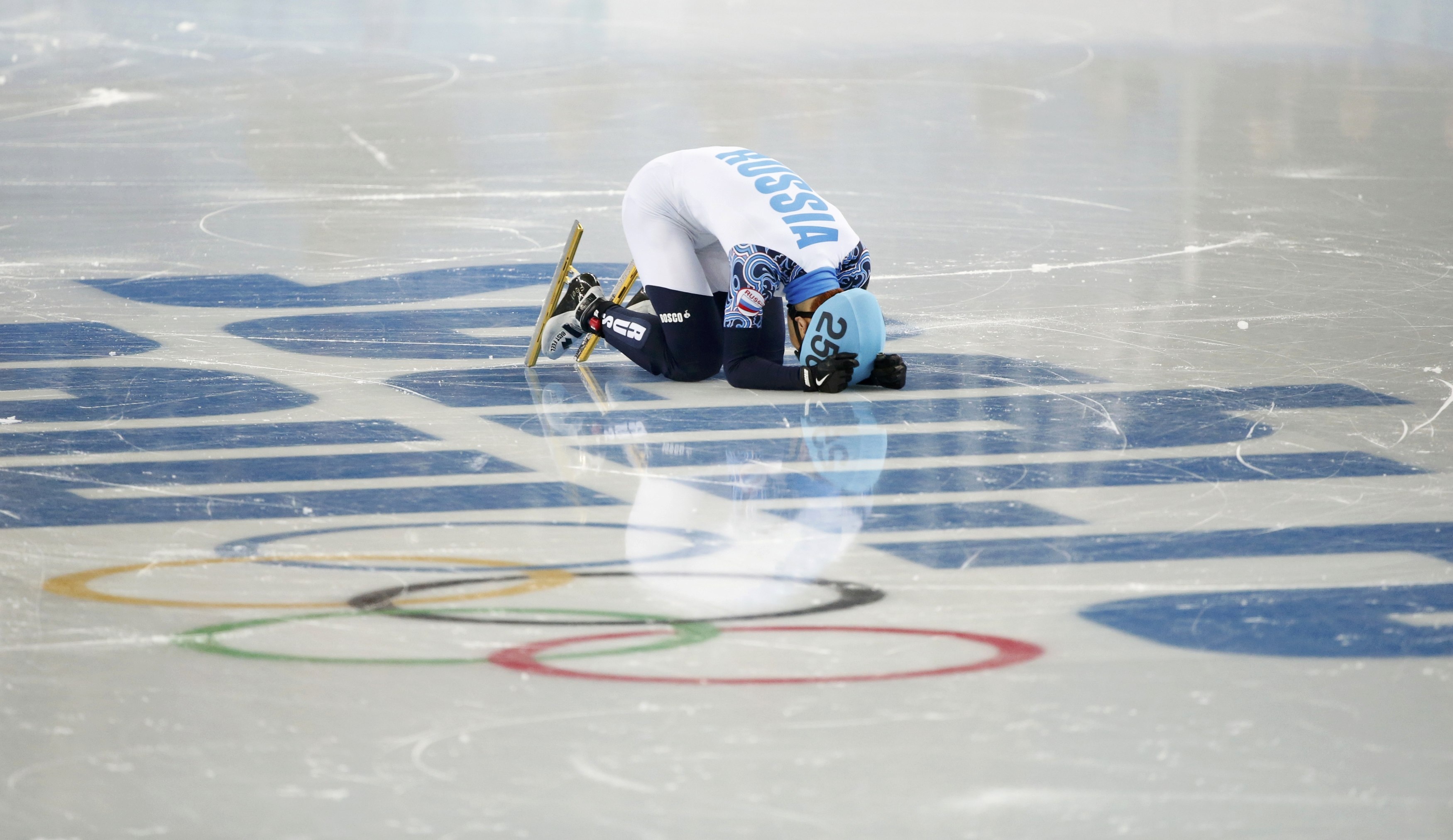 Speed skating, Winter Olympics, Sport, Ice, 3500x2030 HD Desktop